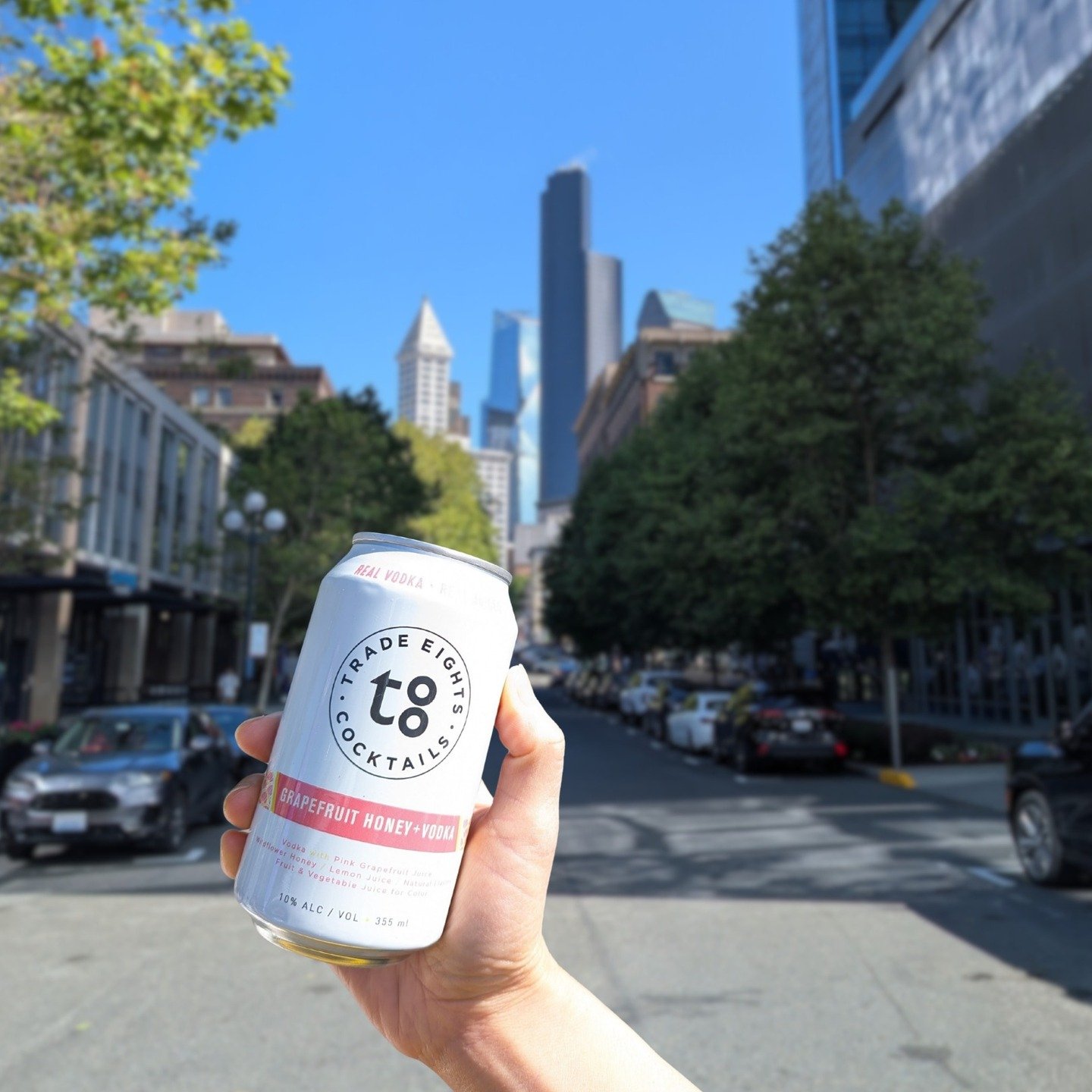 The best days don't need much. A little sunshine. A city you love. A great cocktail to go with it.

#TradeEightsCocktails #Seattle #PNW #CraftCocktails #DrinkLocal #ReadyToDrink #CocktailHour