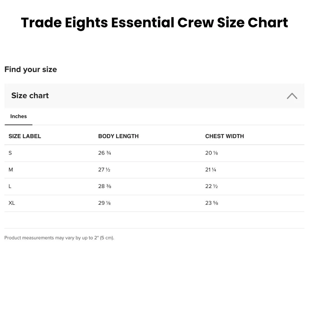 T8 Essential Crew Size Chart.jpg