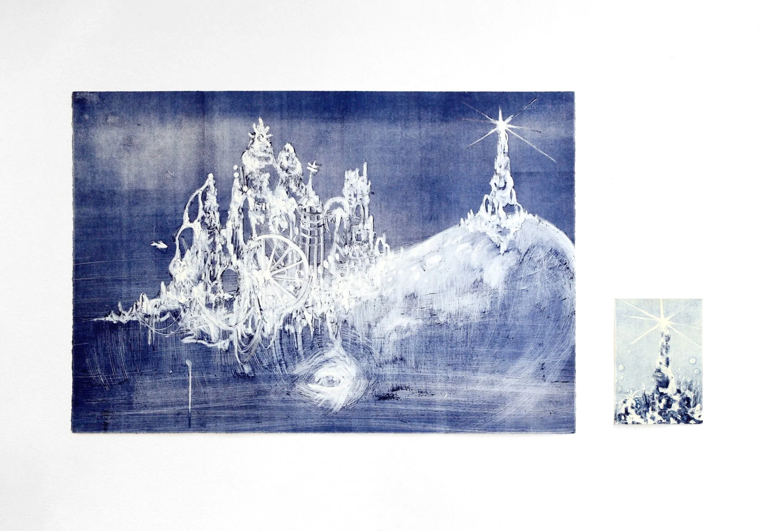 2025 Monotype on BFK Rives 22 × 30 in.