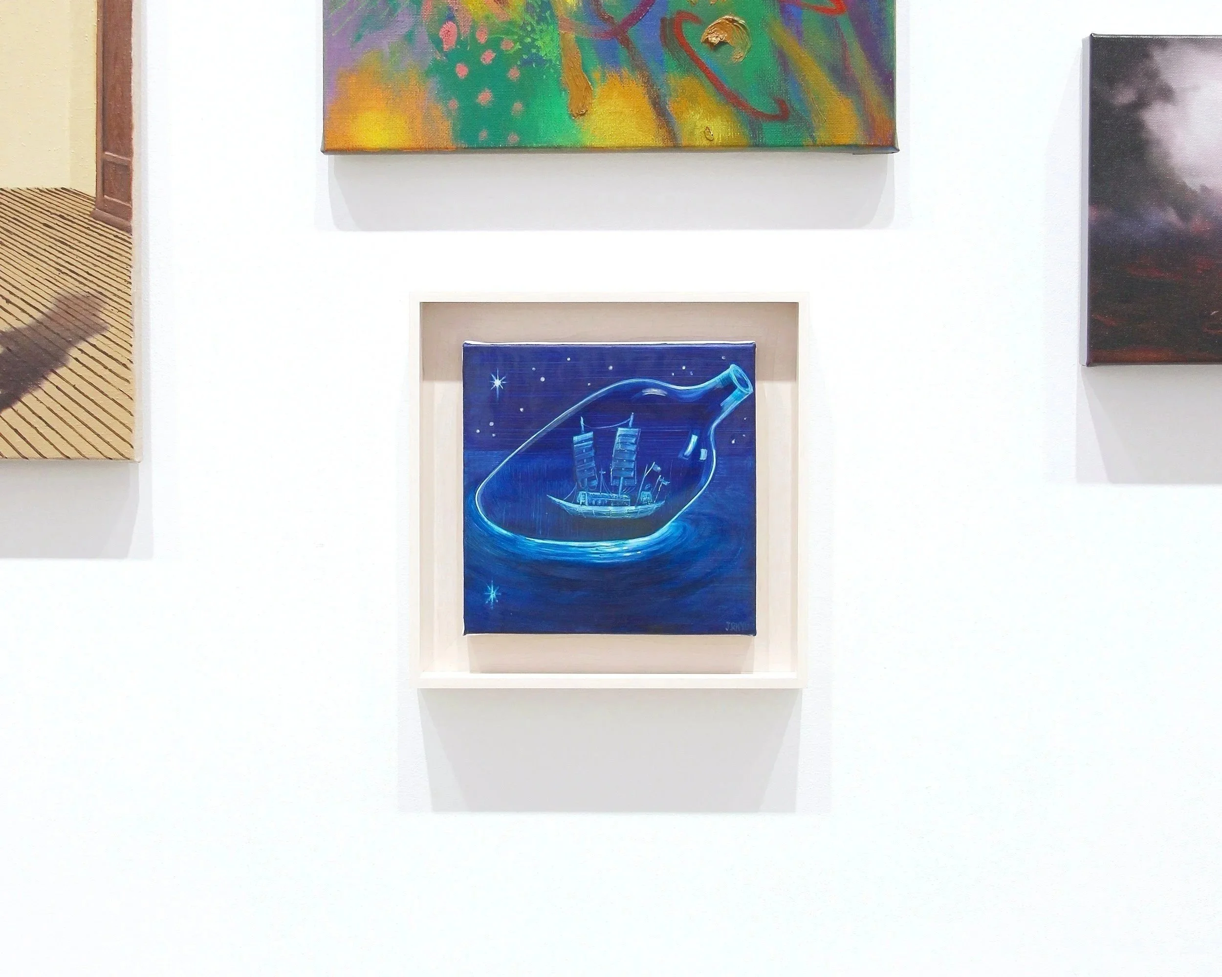 Installation View of "Impossible Bottle" as a part of "Holiday" at Harper's Gallery, New York