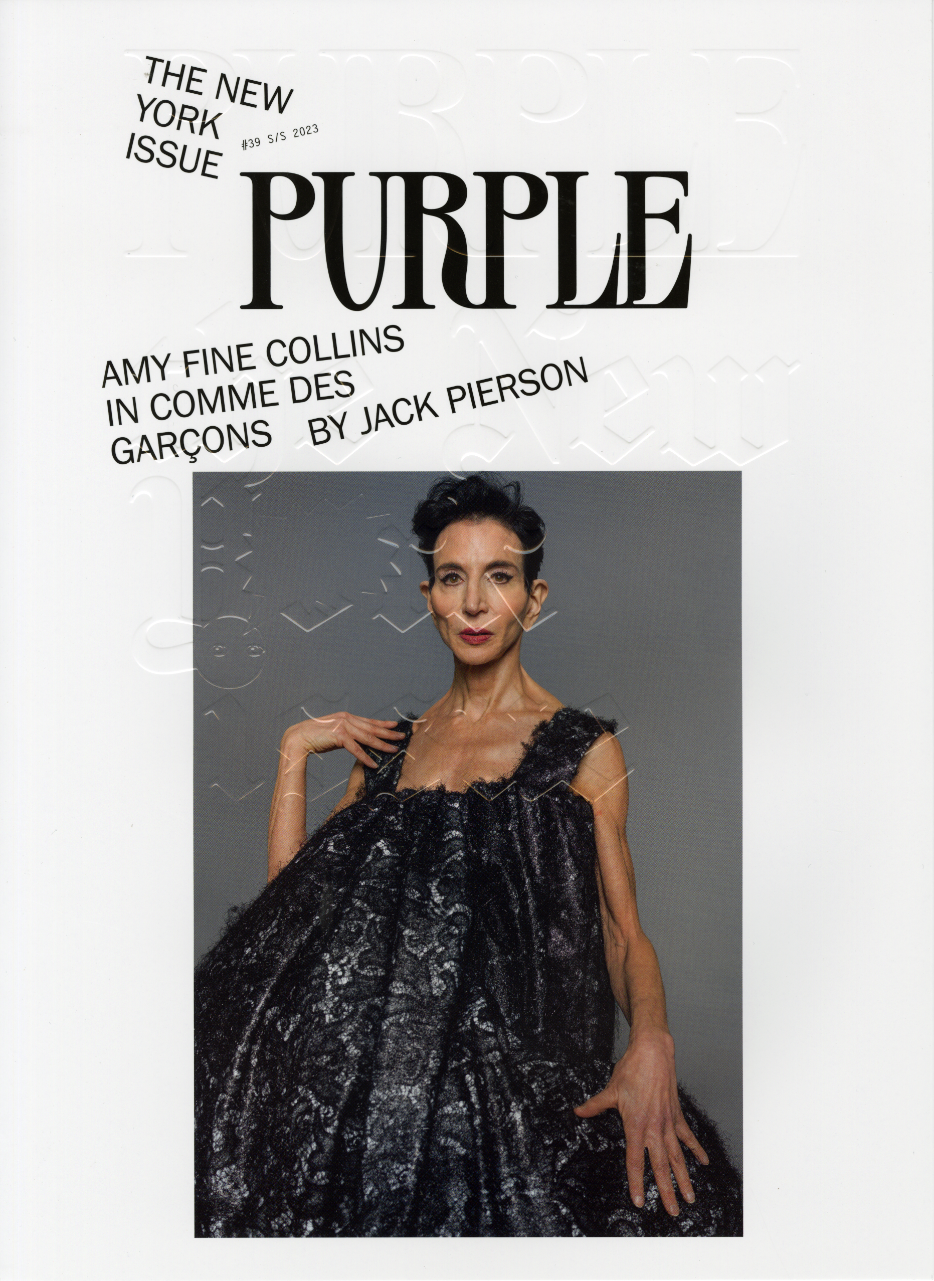  Jack Pierson,  Purple Magazine  #39 S/S 2023  