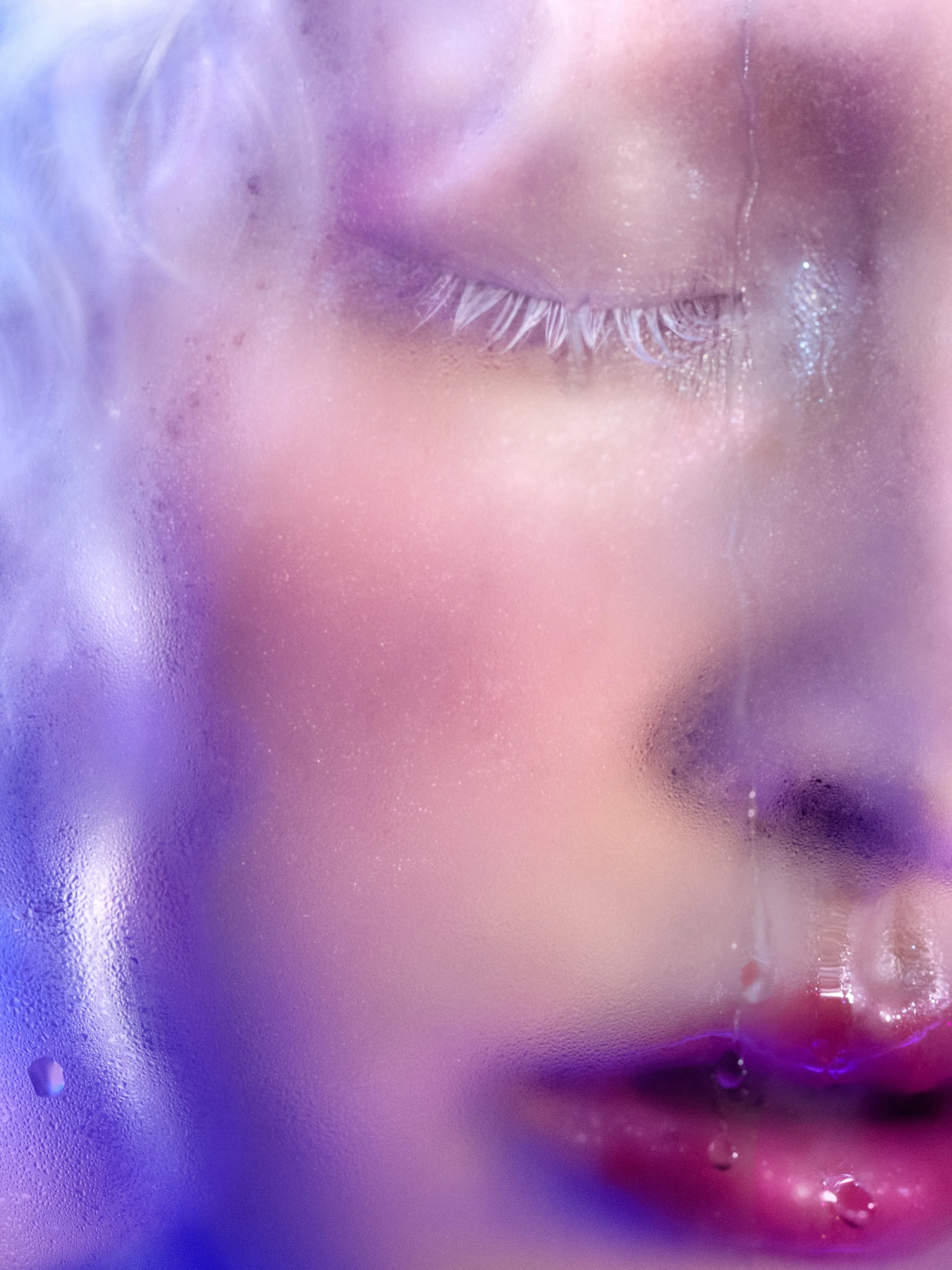  Marilyn Minter,  Lash Splash (2024)  