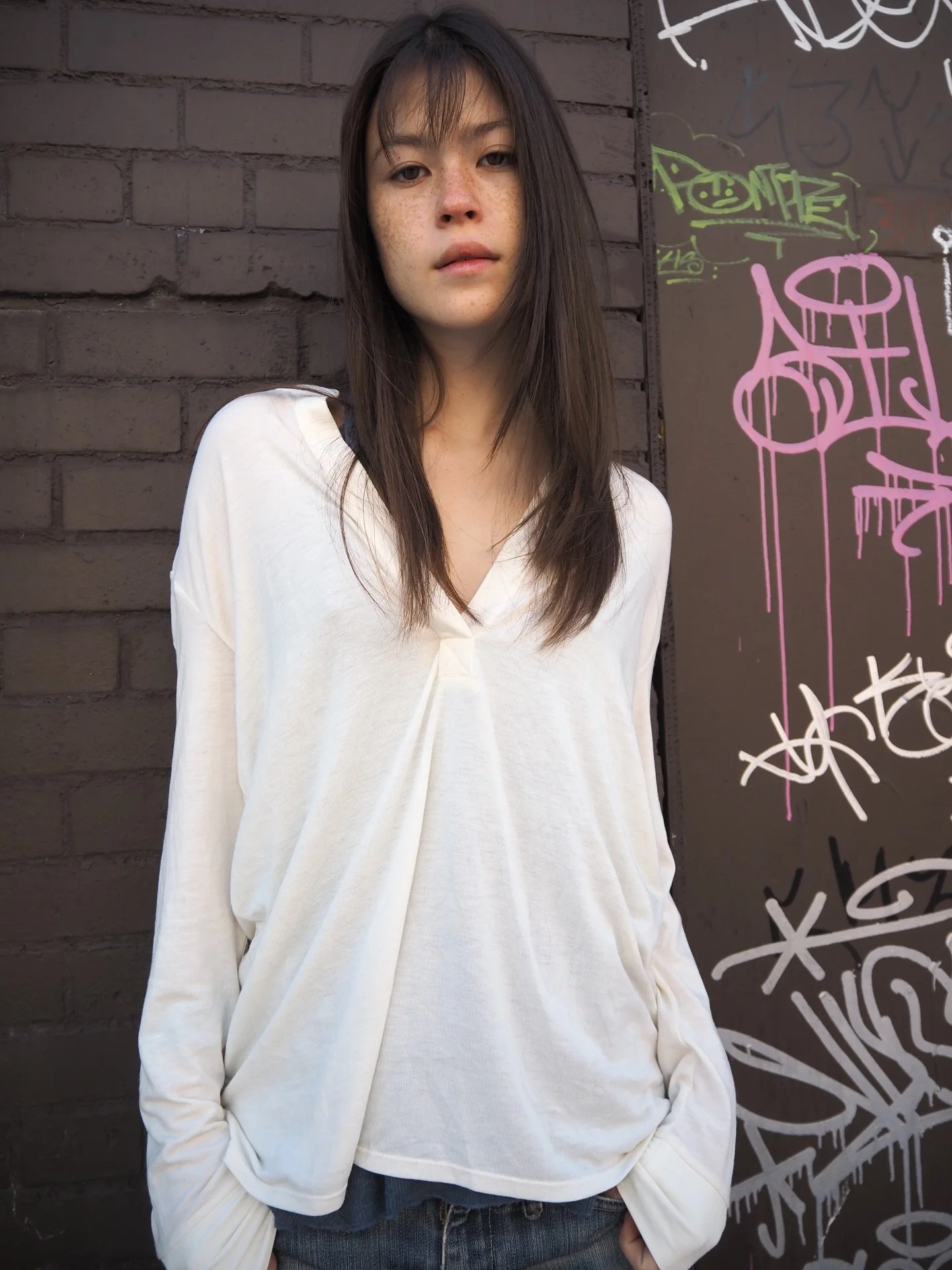 NO AGENCY NEW YORK FW26 SHOW PACKAGE: Cut &amp; Color by @miyukigoto_ @shizenbrooklyn 

@makayla.oas @ambercheese @lordxxella