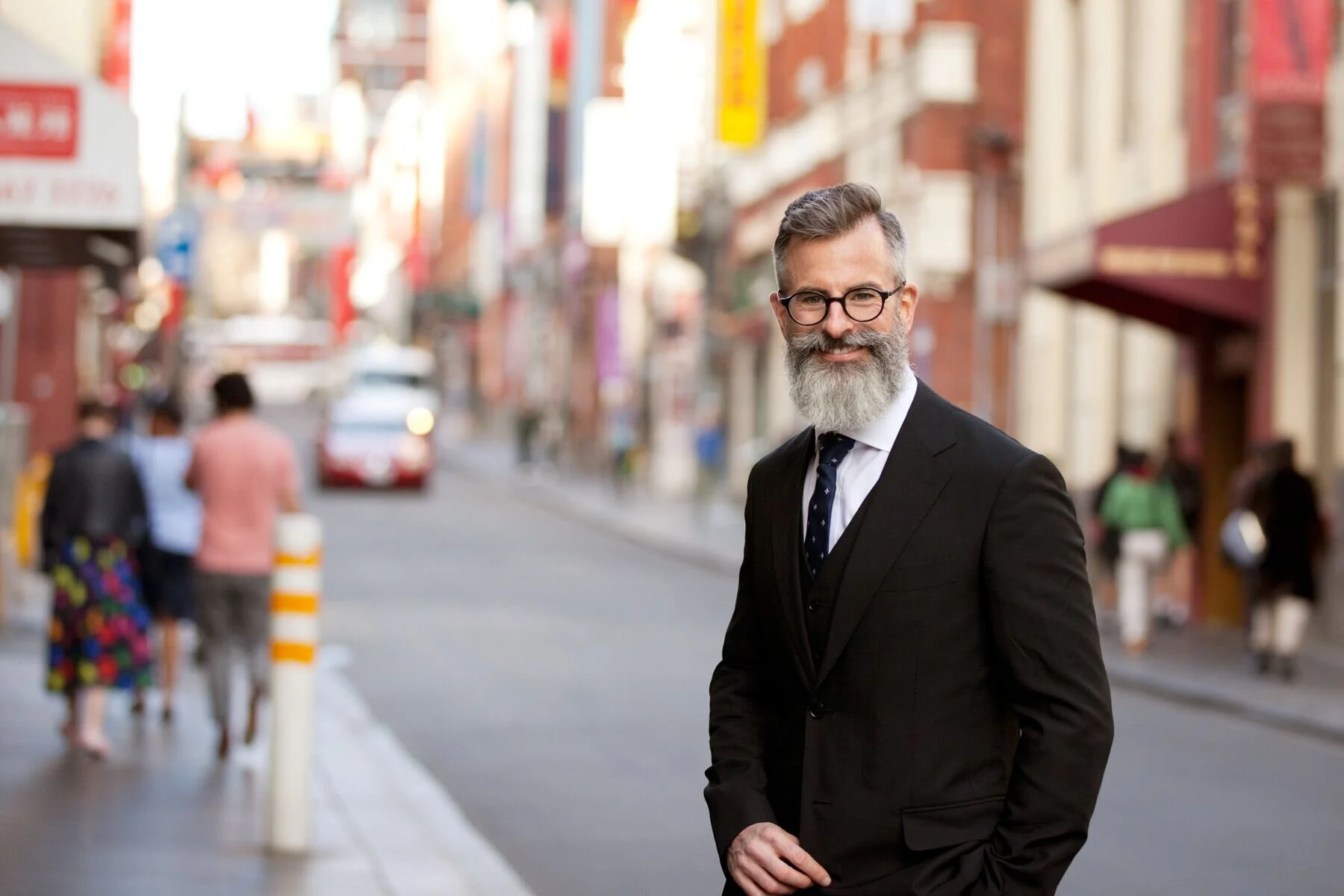 Phil just posing for the camera!