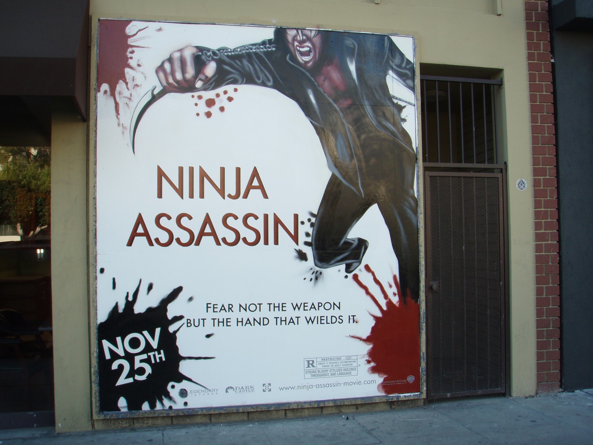 NINJA ASSASSIN MOVIE AD C. 2009