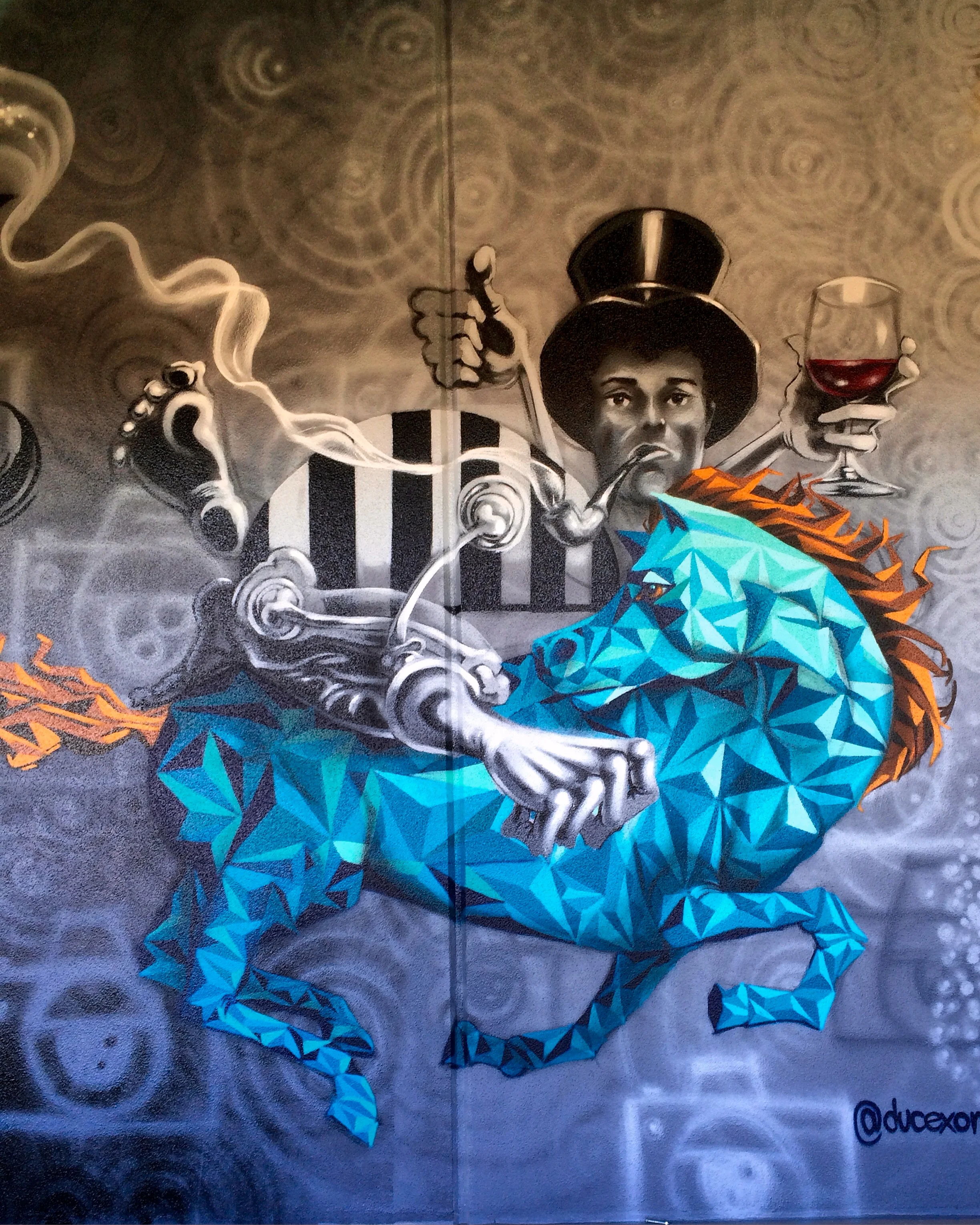 I just Came Back from Napa Valley where i painted this piece at Jamieson Ranch winery.