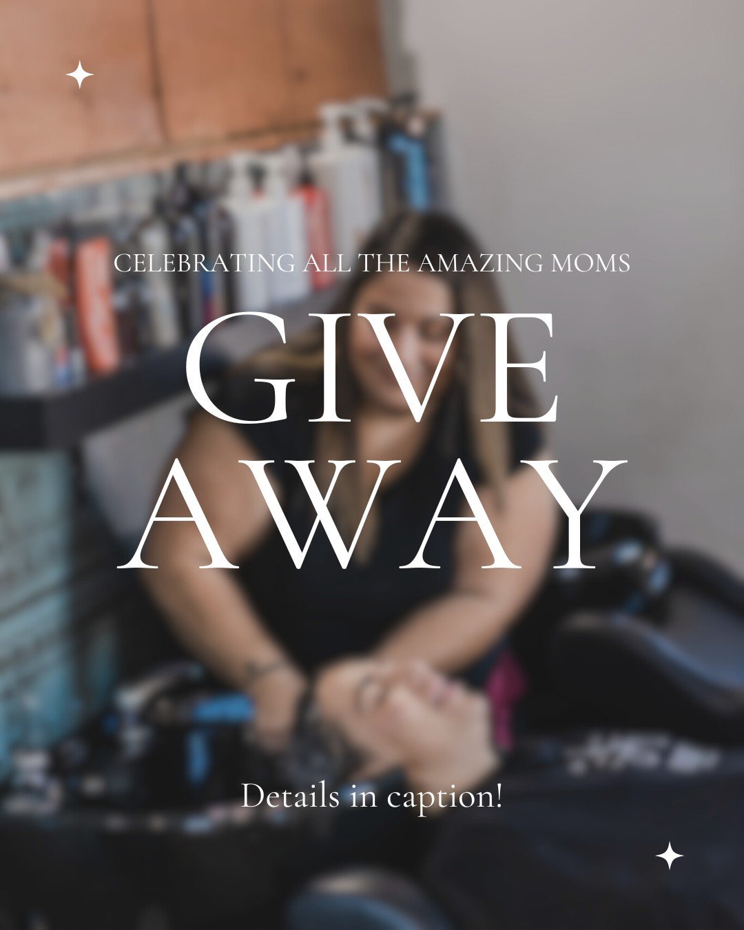 ⭐ GIVEAWAY TIME ⭐

We want to gift two deserving mothers a relaxing styling session with us!

Who do you know that deserves some pampering this Mother's Day?

Rules to enter:

❤️ Like this post
❤️ Save this post
❤️ Share it to your stories &amp; tag 