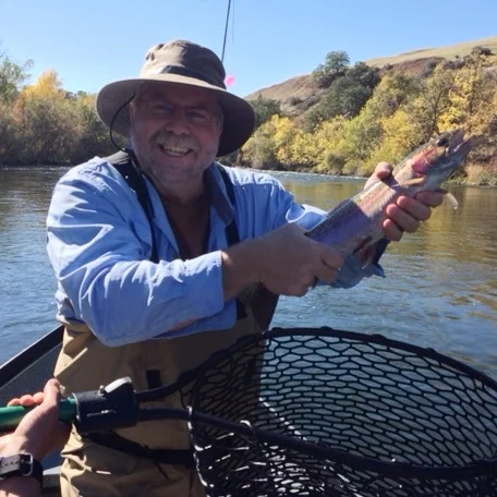Tim Silsbee Secretary Tim lives with his wife Kathy in Orinda, CA. A native of Hershey, PA, he spent years working and living in the Midwest before settling in California. He is the Executive Director of Human Resources for Bishop-Wisecarver Corp. A life-long fisherman, he didn't start fly fishing until his 50th birthday, and has been passionate about it ever since. He credits the works of Hemingway, Norman MacLean and Jim Harrison for sparking his interest in fly fishing. Prior to joining the John Muir Chapter, Tim has been active in other environmental and conservation organizations, including the Sierra Club, the Nature Conservancy, and others.