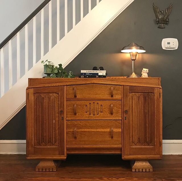 We love sourcing vintage items for our projects. Our interior design team scored this stunna of a sideboard for an upcoming project 🙌 #staytuned #vintagefurniture #restaurantdesign #interiordesign