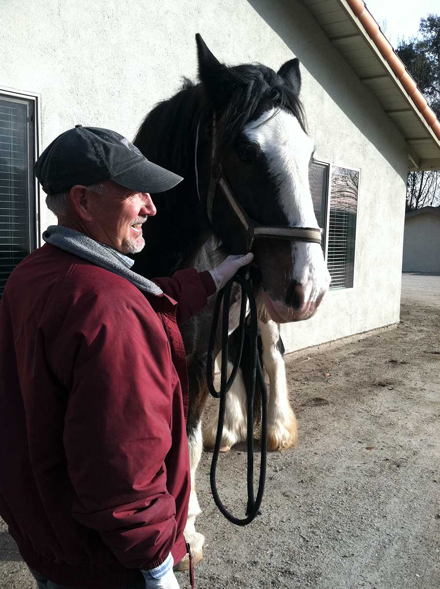 Dr. Jensen and patient