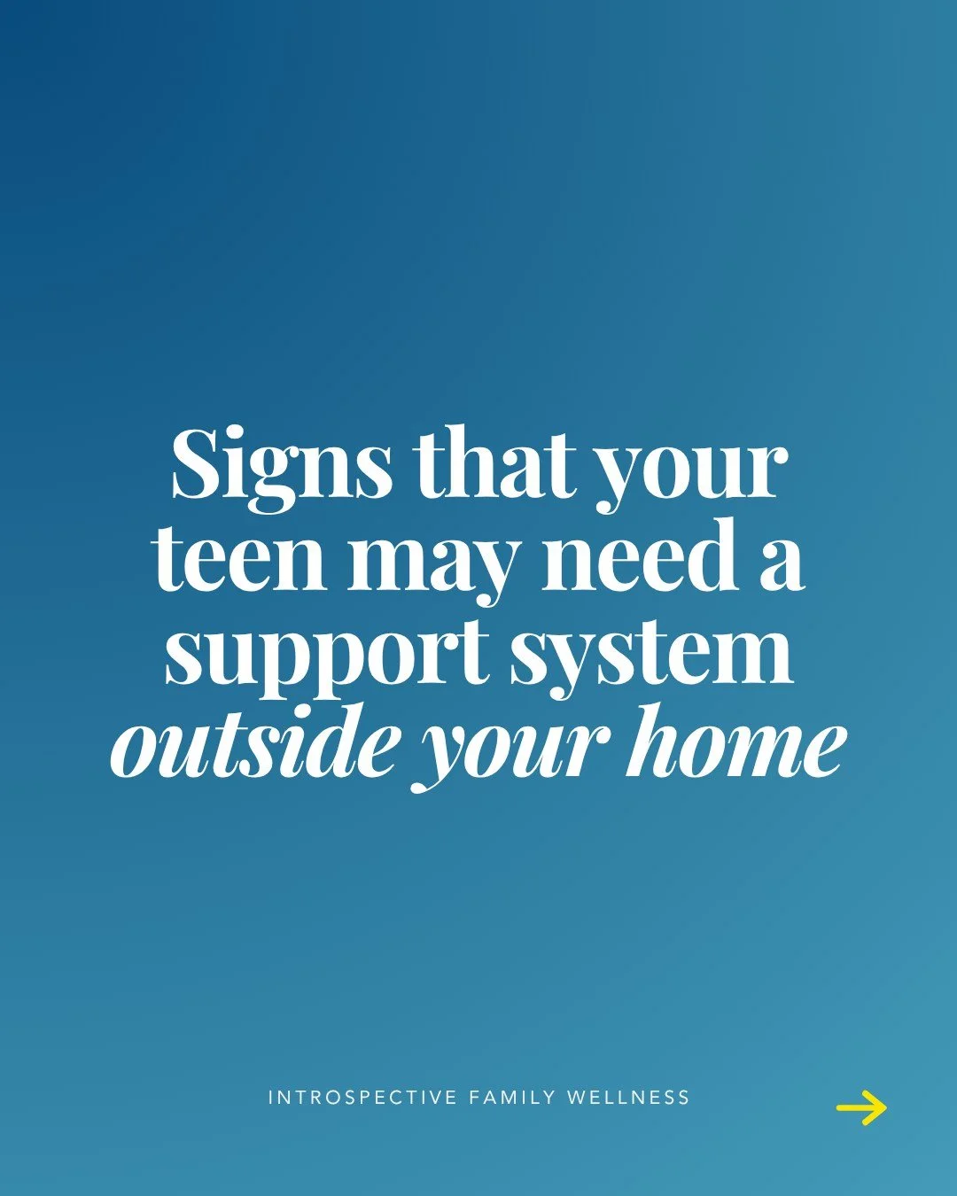 Is your teen showing signs of stress, withdrawal, or overwhelm? Sometimes, the safest place for teens to open up isn't at home but with a trusted therapist or support group. 

If your teen seems shut down, on edge, or like they're carrying more than 