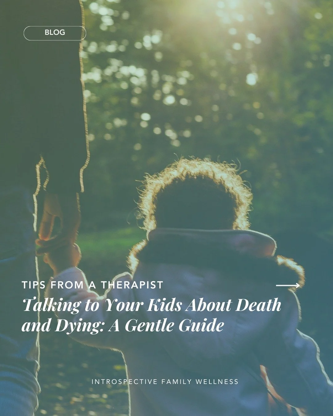 Talking to your child about death and dying can be daunting. But as parents or caregivers, one of the greatest gifts you can offer is creating open communication. 

In our latest blog, Anviksha Kalscheur, LMFT, shares gentle guidance for approaching 