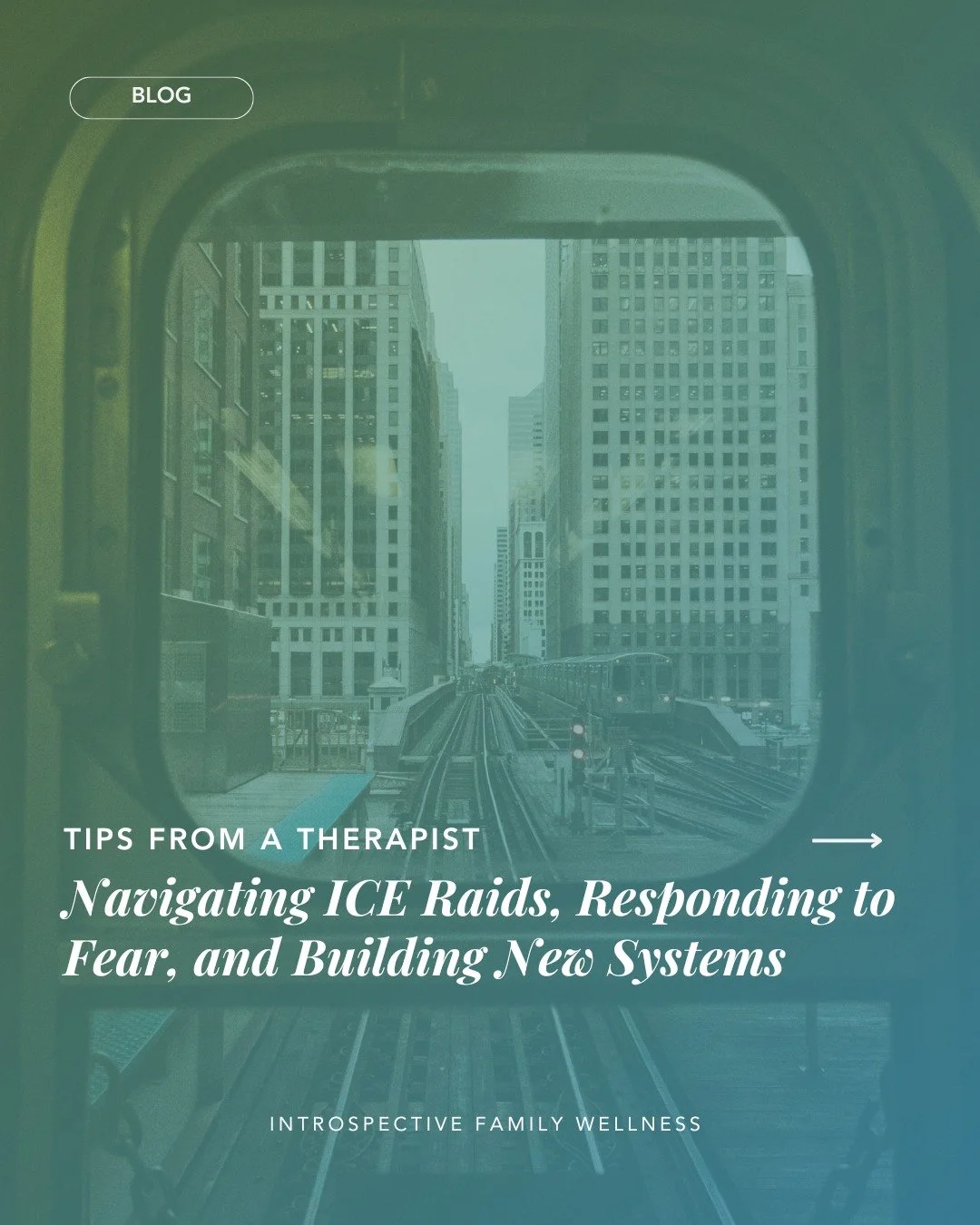 &quot;Right now, many families in Chicago are living with a very real, tangible fear. A knock on the door, a loved one taken into detention, a child separated from their parents. Each day, I hear of another story, see another headline,&quot; writes A