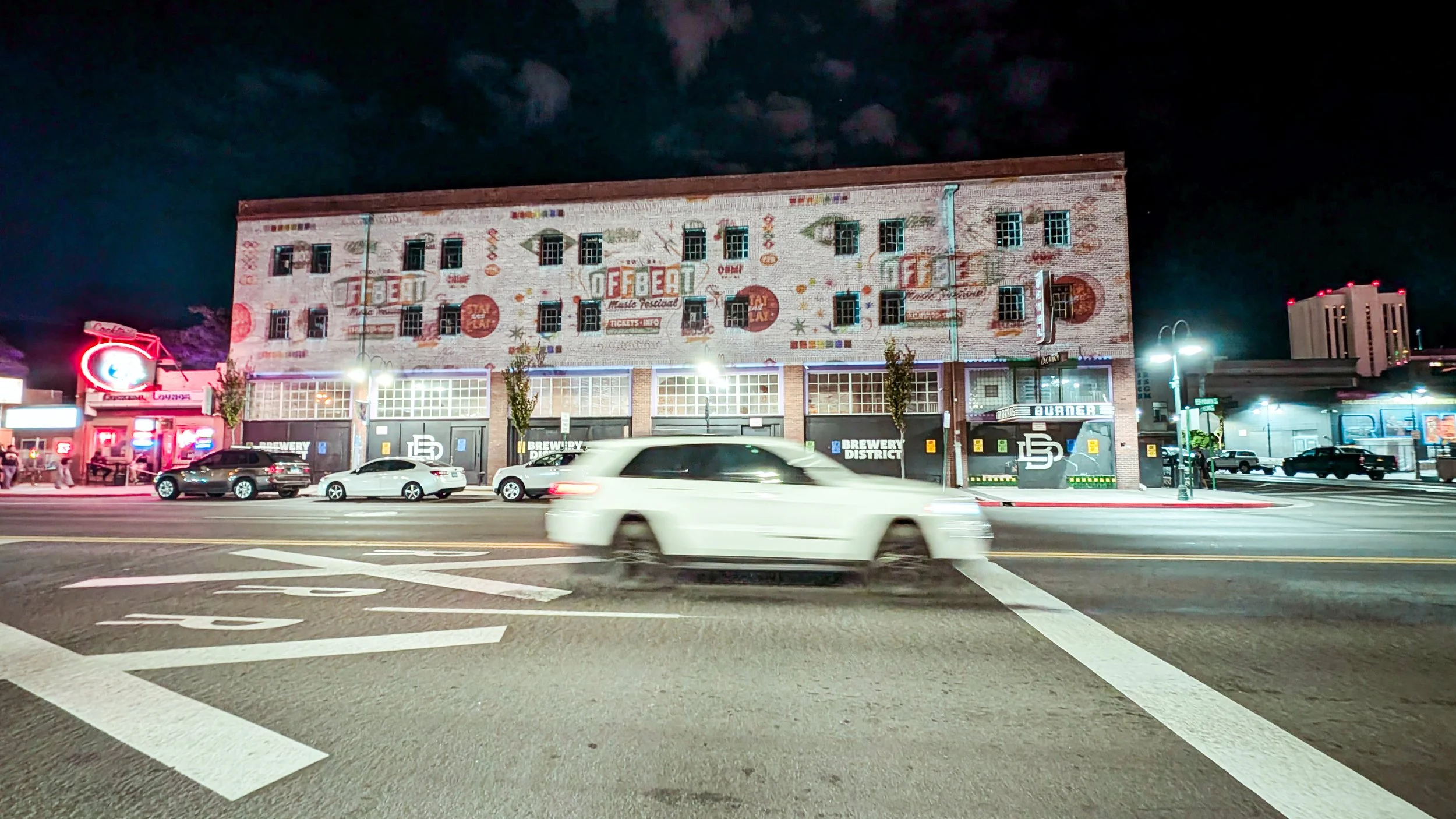 OFF BEAT MUSIC FESTIVAL | Building Projection Mapping