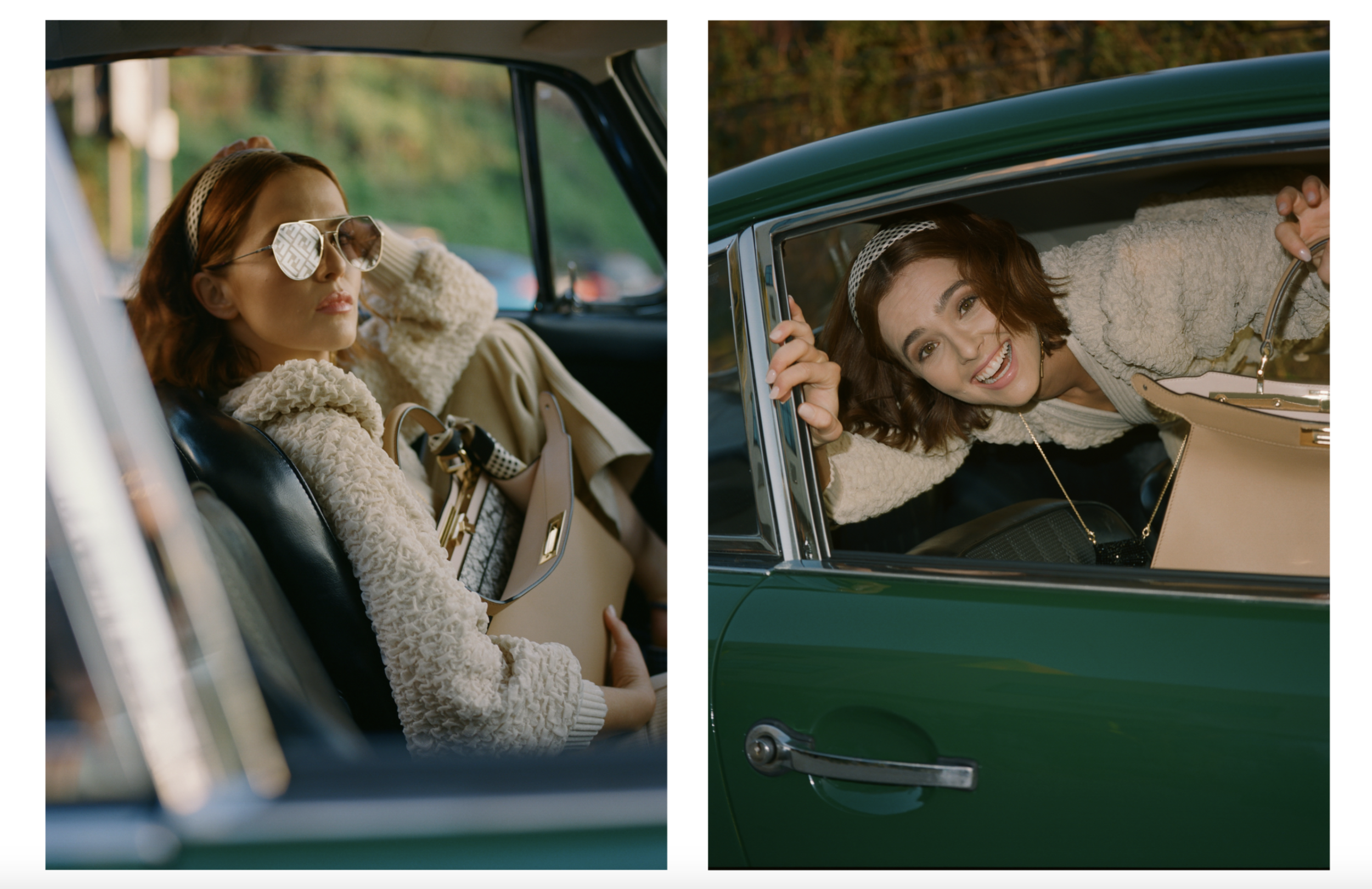 Zoey Deutch - Fendi Peekaboo 