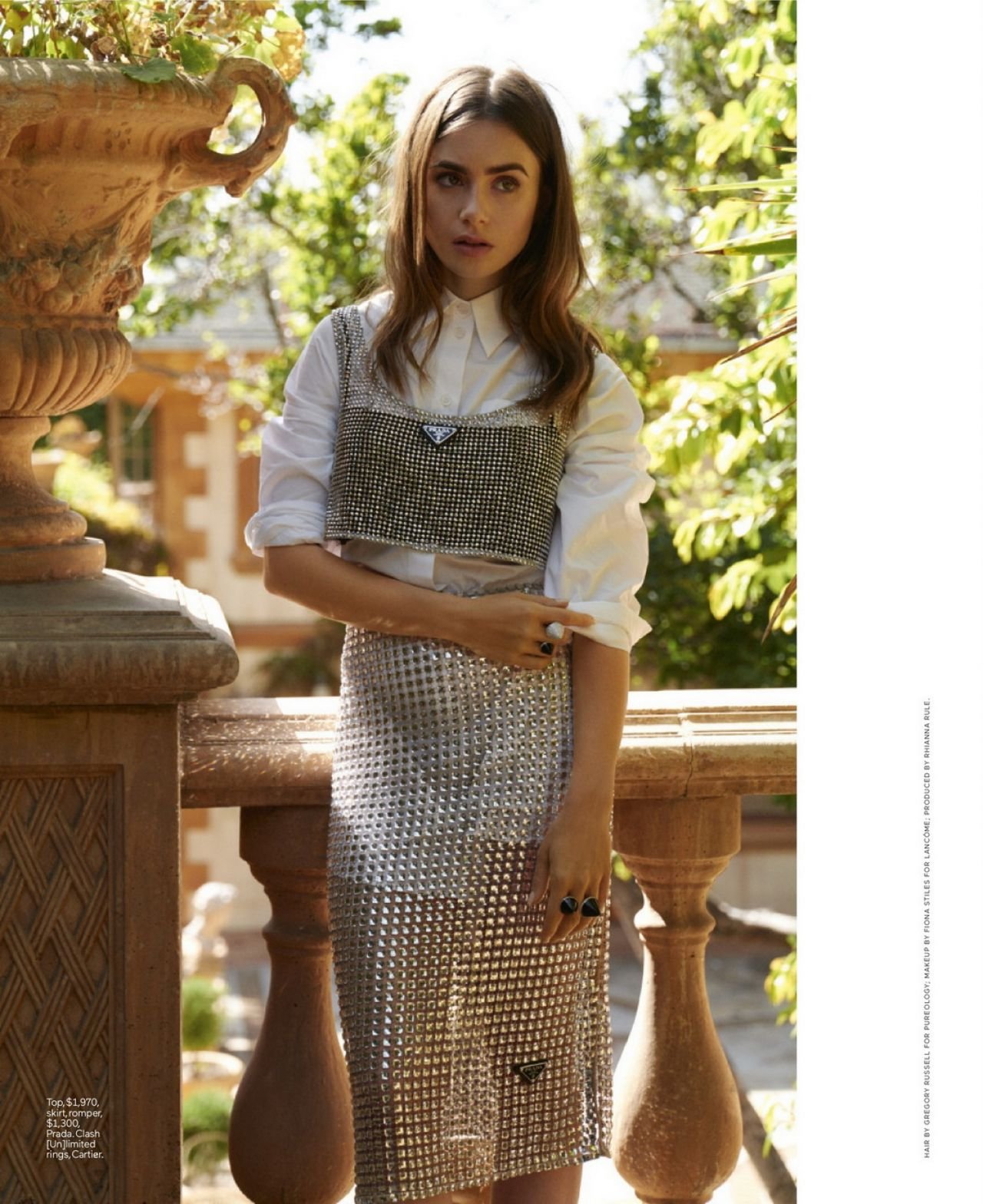 Lily Collins - ELLE USA