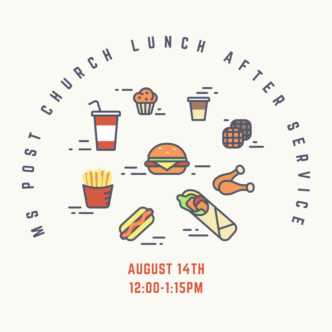 MS post-church lunch &amp; games 