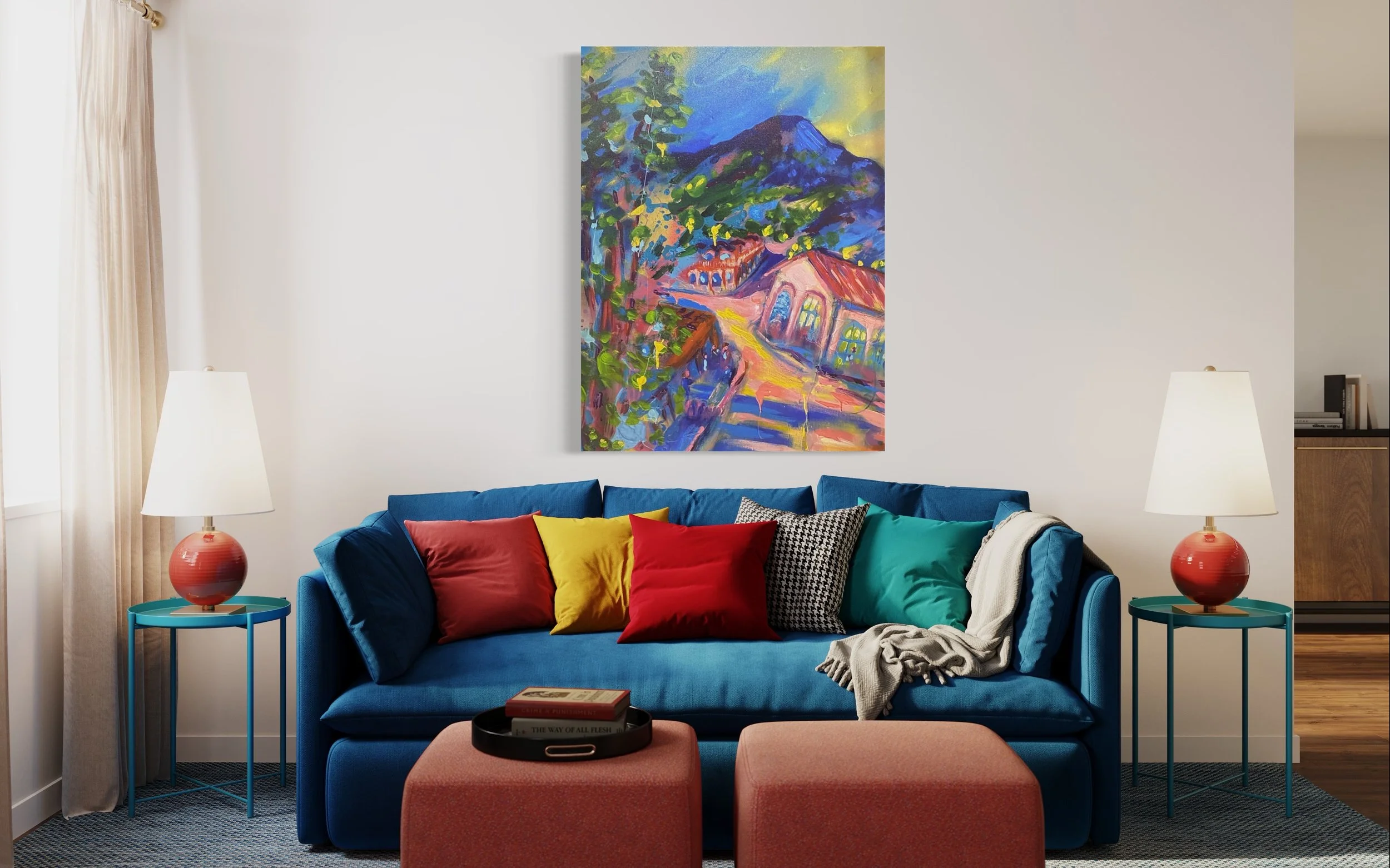 40x30 All Roads Lead to the Depot