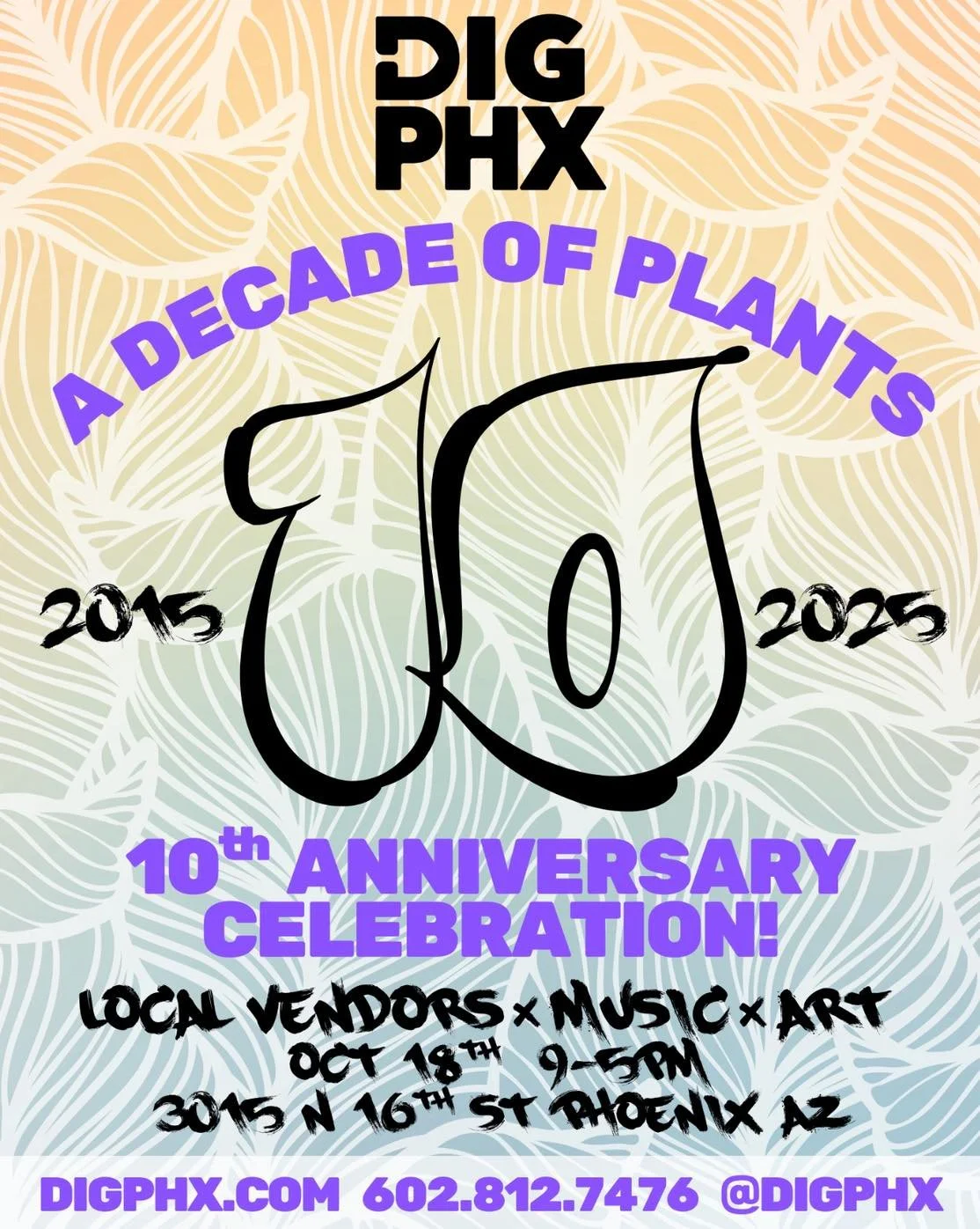 🎉SAVE THE DATE🎉 We are officially one month away from our 10 year anniversary, and our biggest Customer Love Event ever! We have an incredible line up of vendors, raffles, and as always 25% off the ENTIRE shop that day. We can&rsquo;t wait to throw