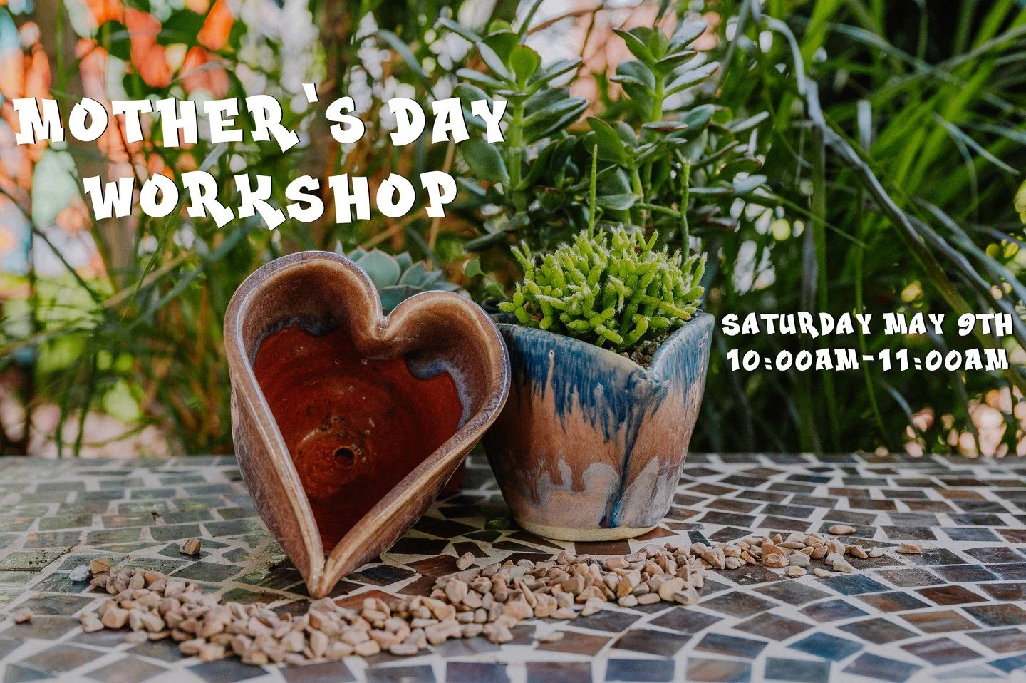 Celebrate the amazing women who have nurtured you, lifted you up, and loved you well. 💛 Join us for a special Mother&rsquo;s Day Workshop at Dig It Gardens and create something beautiful together.

We&rsquo;ll be building a succulent + cactus arrang
