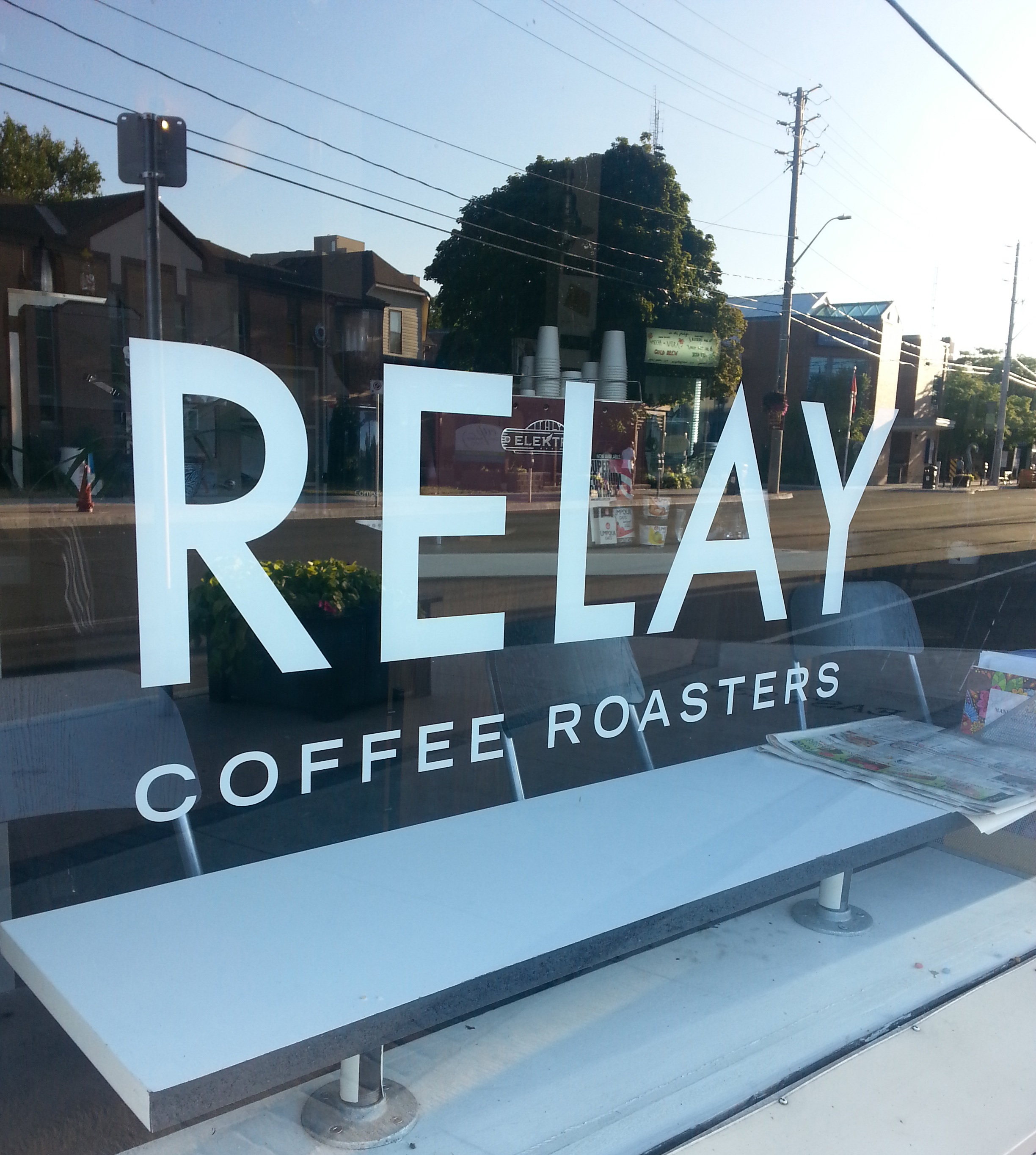Relay, previously known as Red Hill Coffee Roasters, came to our team for a full rebrand since their name no longer reflected their full offerings. The team landed on the name Relay after discovery sessions with the owners of Relay, who we found had a deep respect and love for Hamilton and wanted to invoke the city's history while communicating their passion for quality coffee and engaging the community.