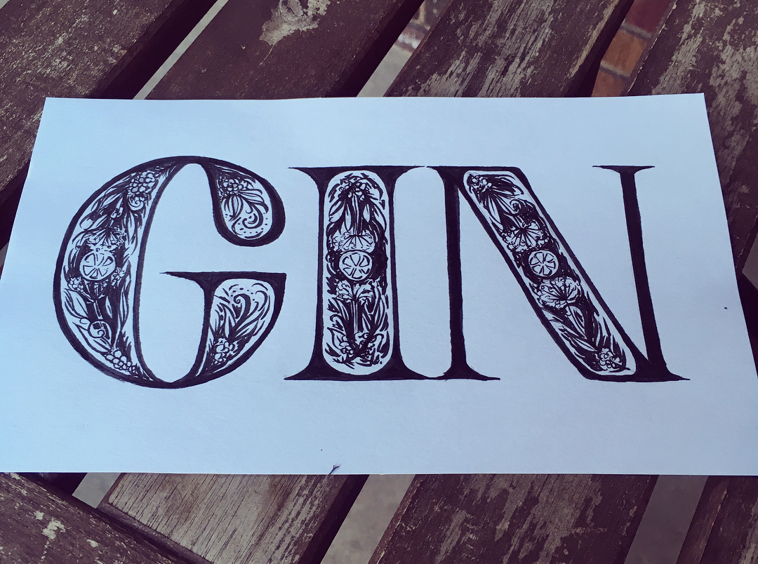 Sometimes I don't get to flex my illustration muscles as much as I'd like in the digital realm. I had a big burst of inspiration in the summer of 2016 to try to draw often to keep my skills warmed up when I'm between projects that make use of them. While I don't draw type daily currently, you can still see a few in my Instagram feed when inspiration strikes.