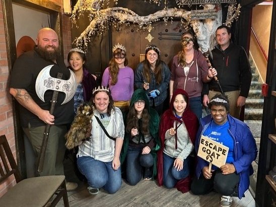    Sept 22, AEA NEST participants at the Escape Room!   