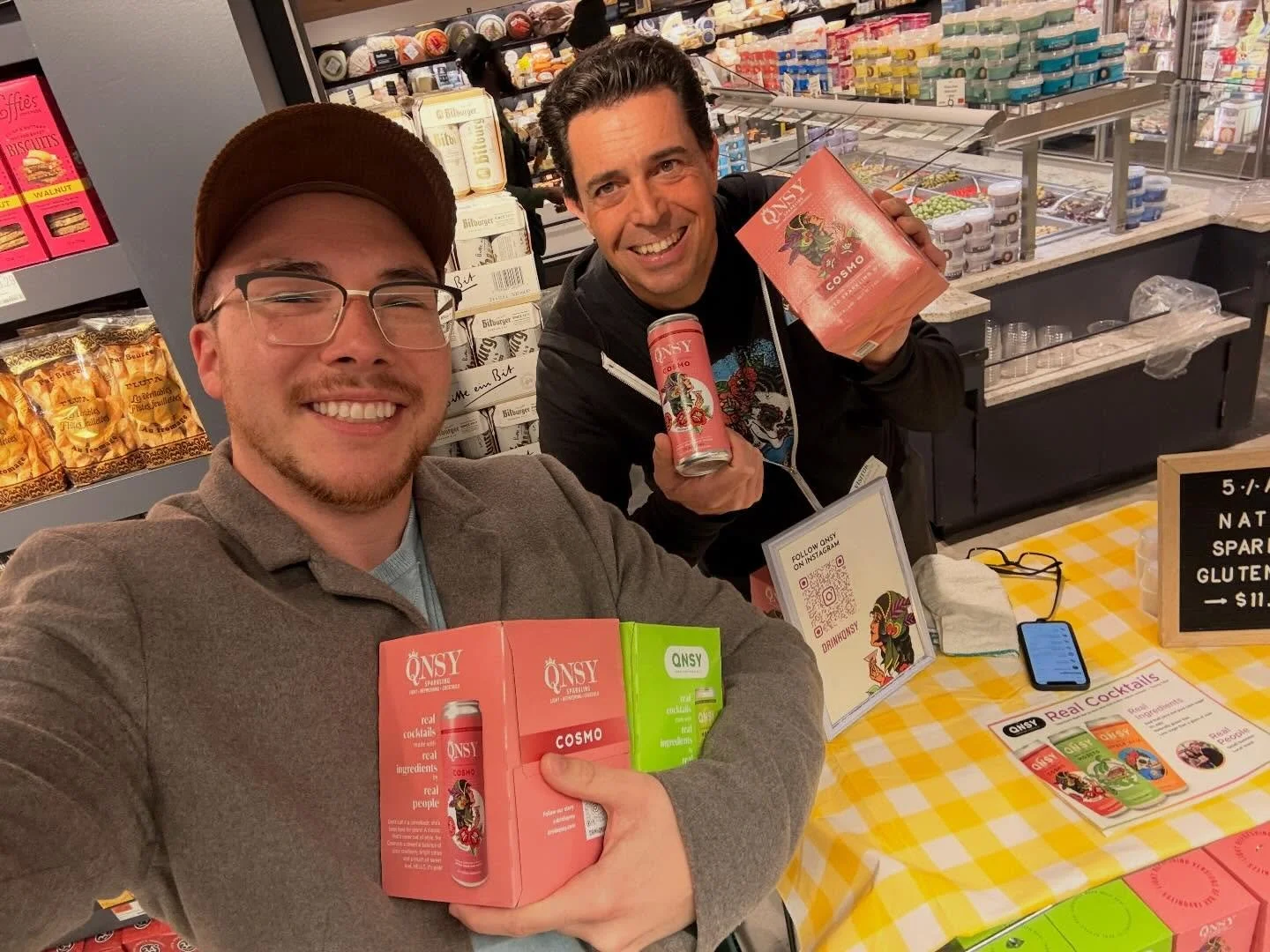 So thankful for getting to meet Jeremy, while shopping at Whole Foods Market in Wall Street. I got to taste his Cosmo flavor, and I cannot wait to taste the Mojito and the margarita. 🍹 

Supporting small, emerging, family owners, and local businesse