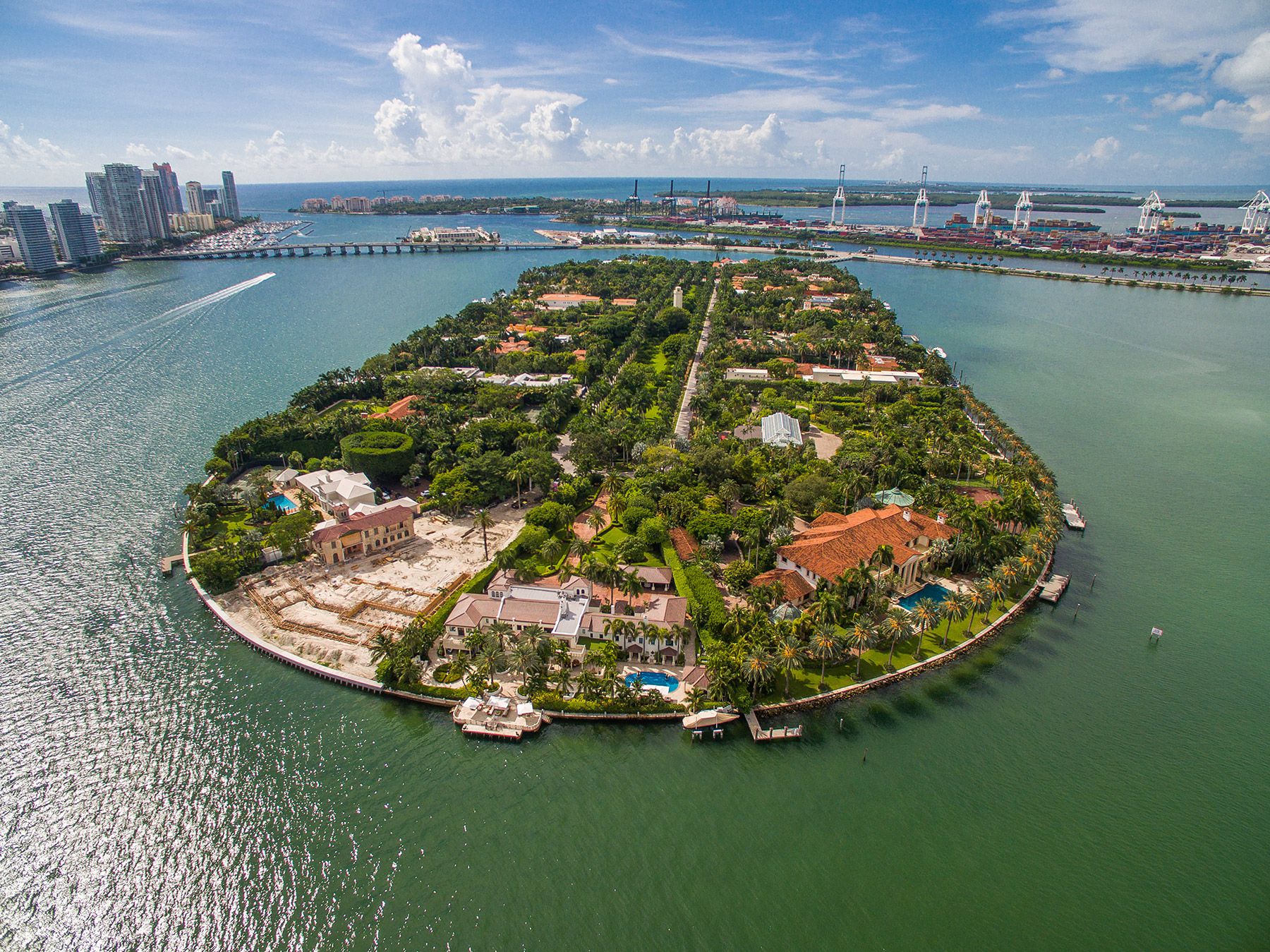 46 Star Island Previously The Most Expensive Home For Sale In Miami