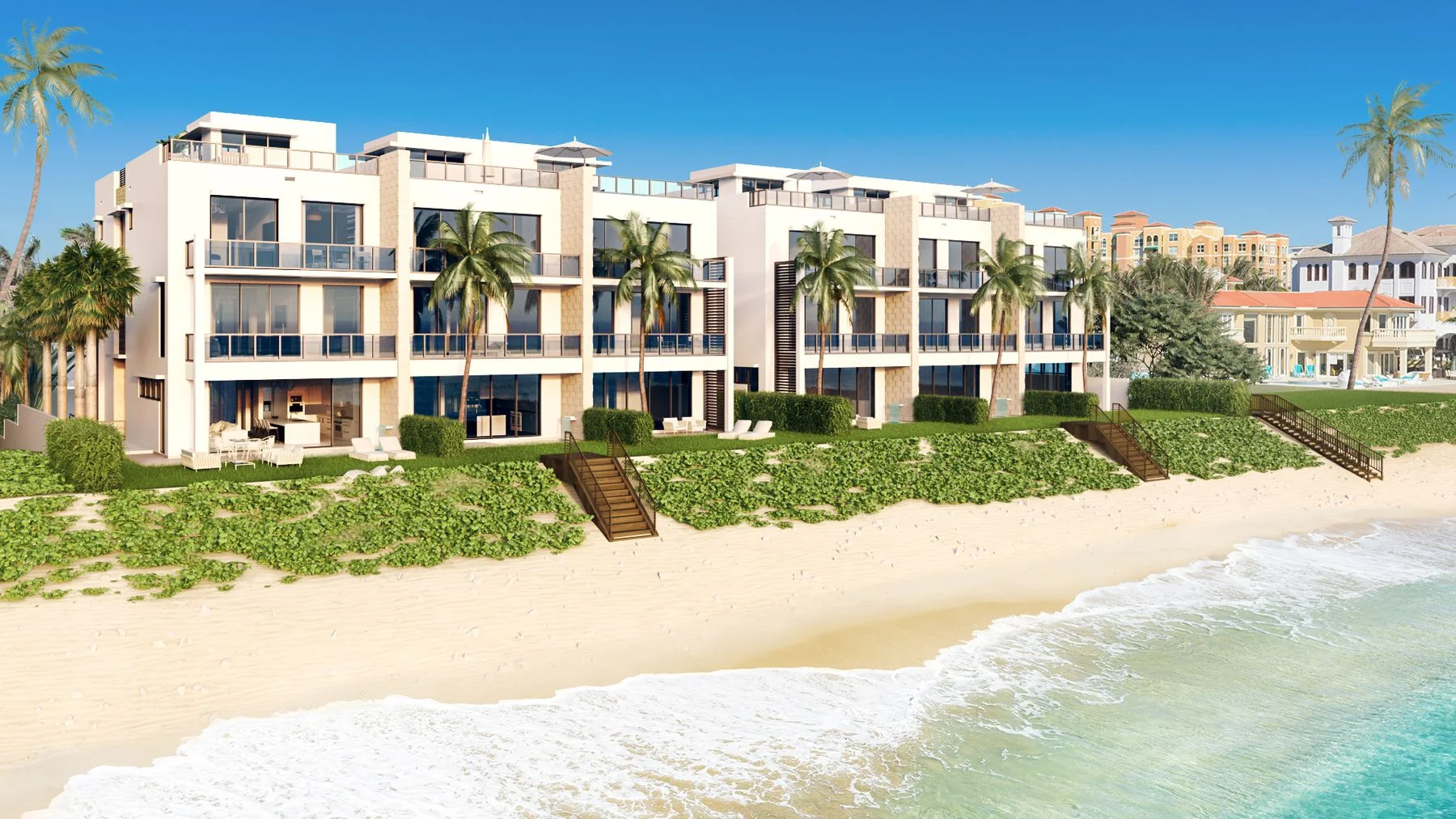 Check Out 3621 South Ocean, The New Beachfront Townhomes Coming To Highland Beach
