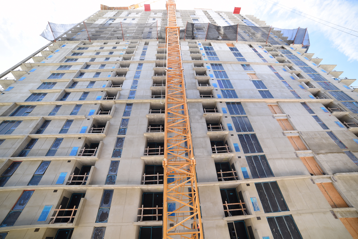 Wood Partners' Stantec-Designed Midtown 8 Officially Tops Off In Midtown Miami