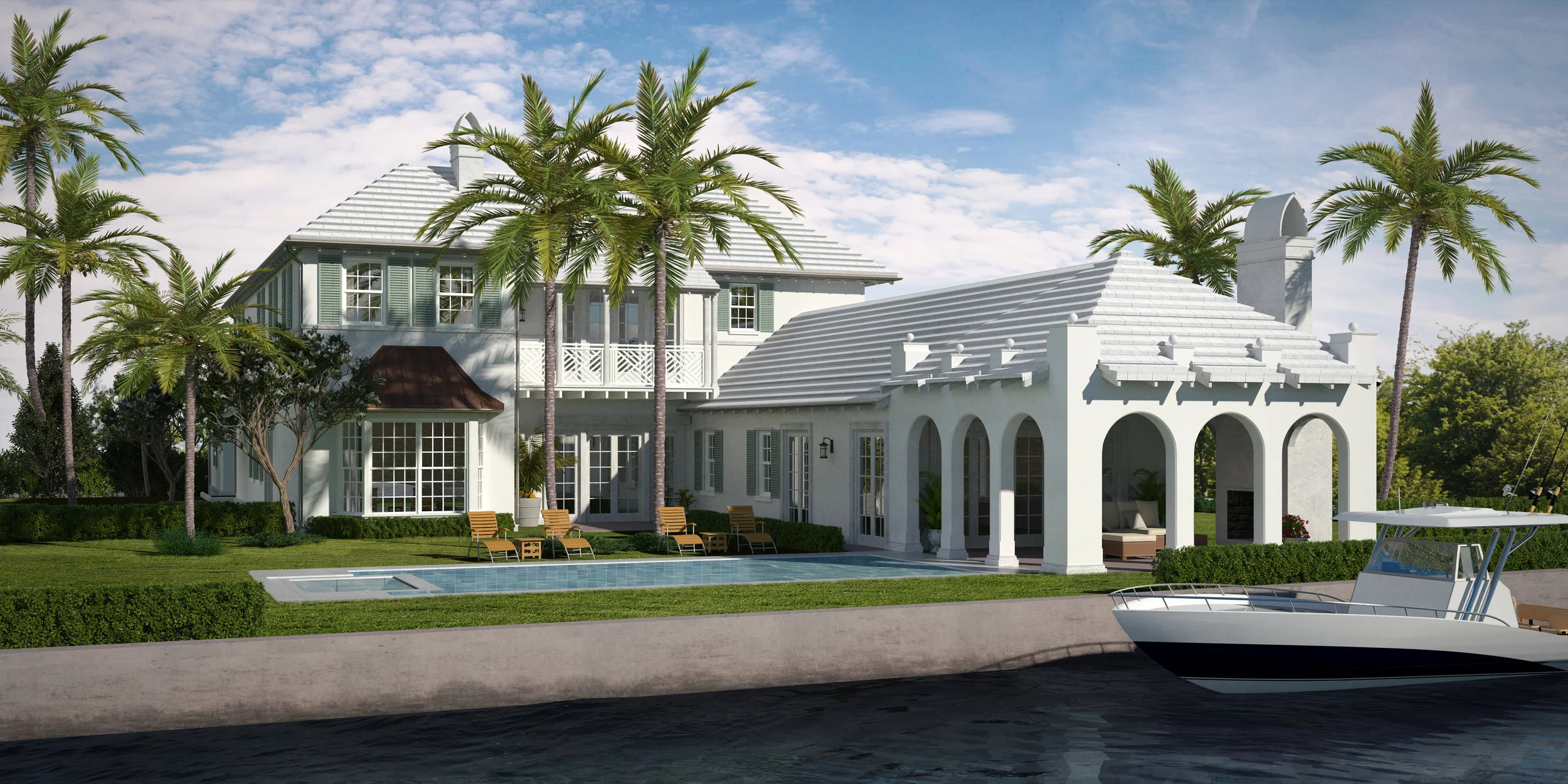 Malasky Homes Sells Palm Beach Spec Home On Everglades Island For 15.5