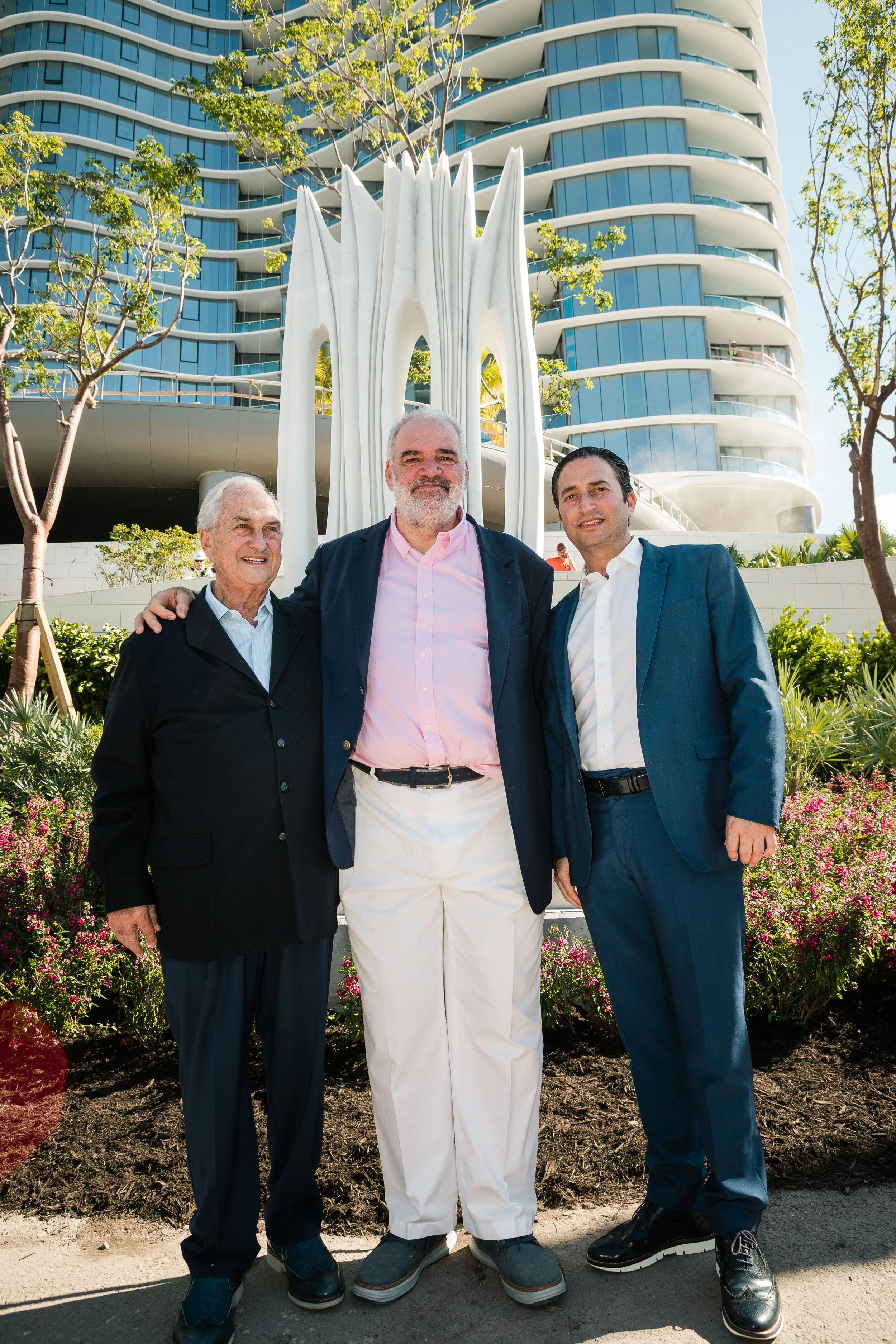 The Developers of The Ritz-Carlton Residences, Sunny Isles Beach Unveil Striking Pablo Atchugarry Sculpture For Miami Art Week