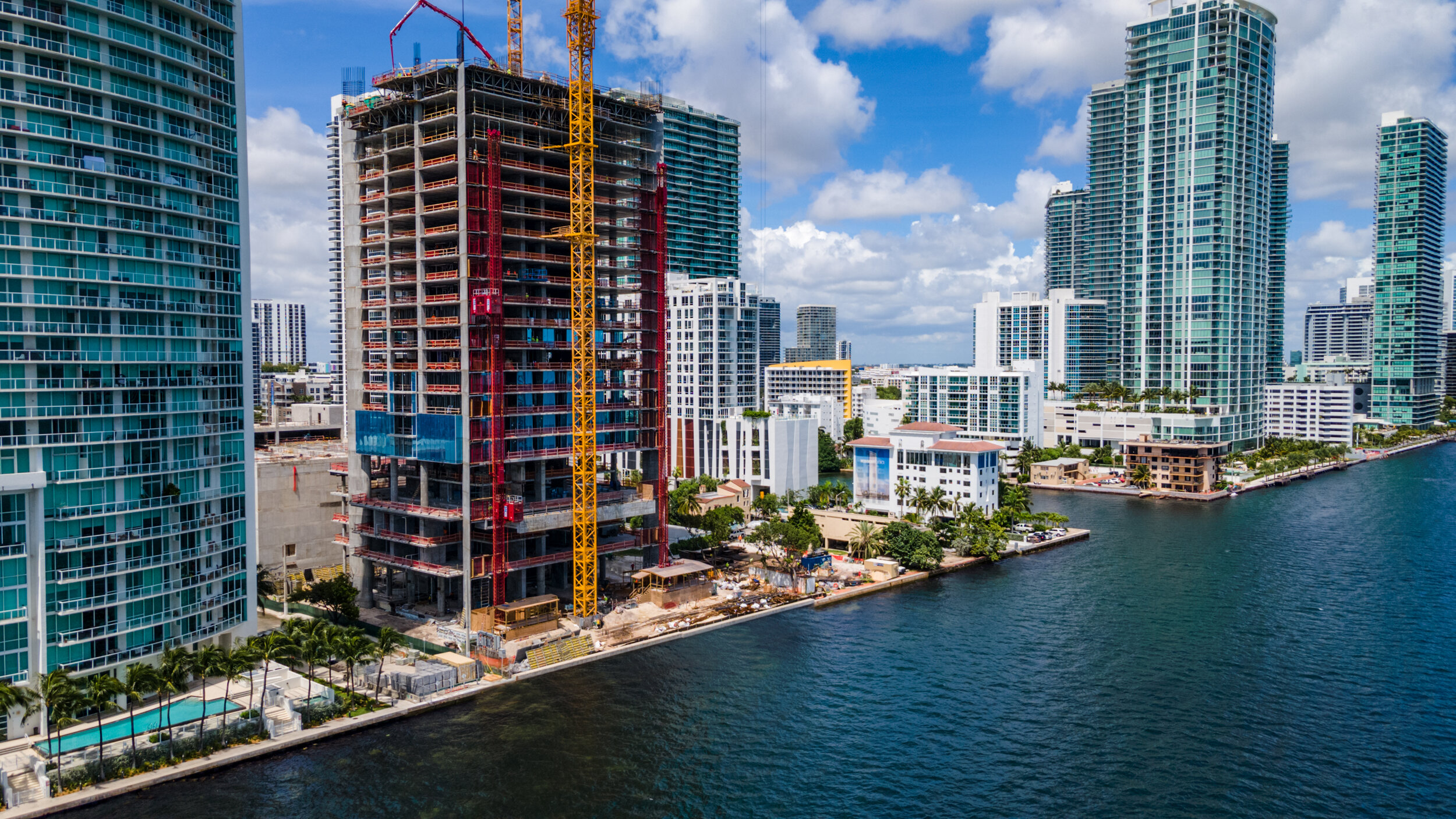 Construction On Missoni Baia Passes Halfway Point Milestone In Edgewater On Track For 21 Delivery Profile Miami