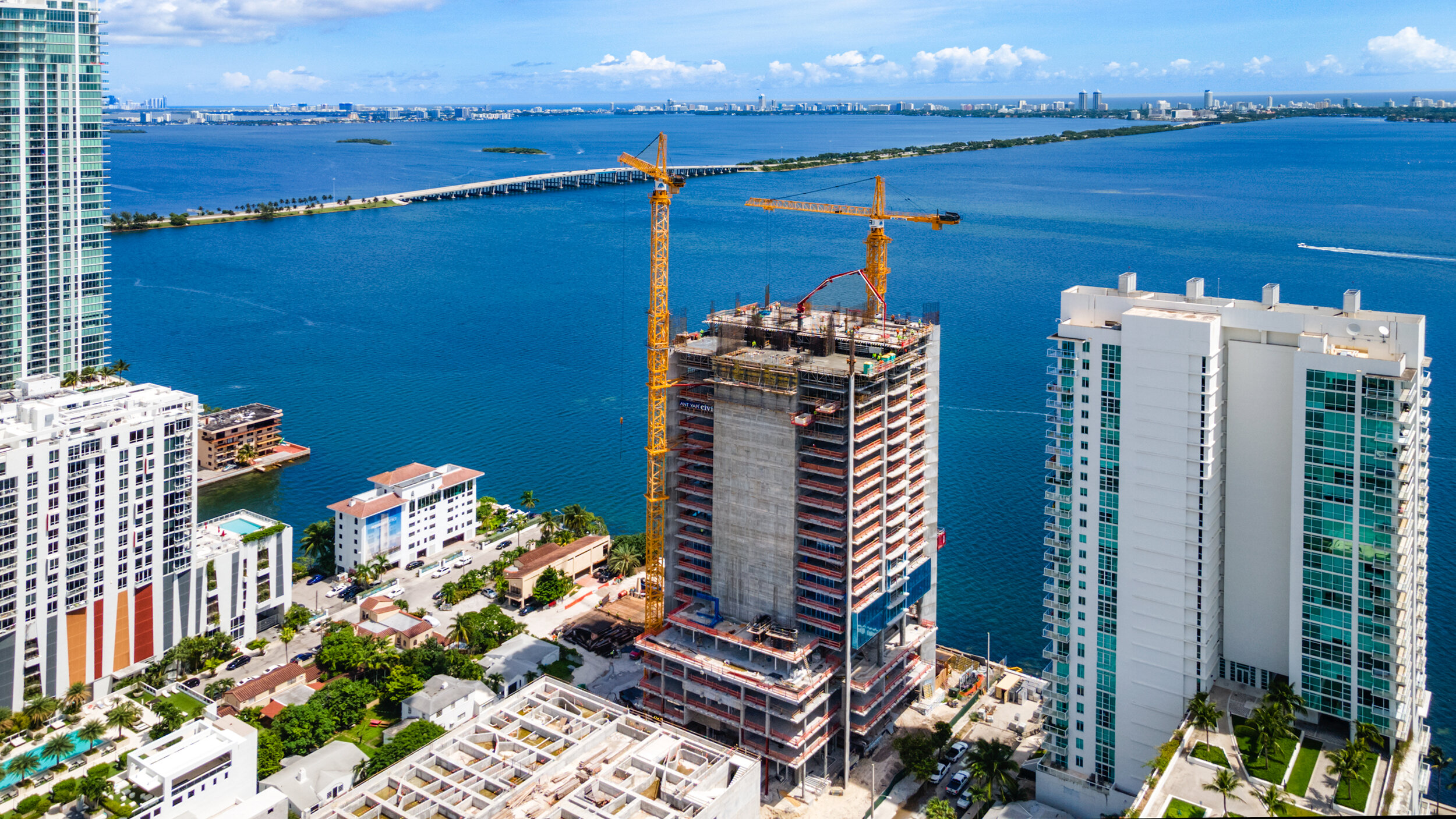 Construction On Missoni Baia Passes Halfway Point Milestone In Edgewater On Track For 21 Delivery Profile Miami