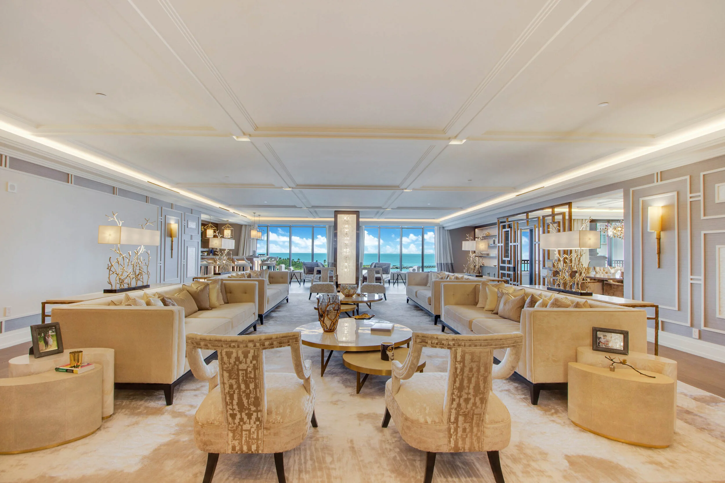 Image showcasing Check Out This $22 Million Fisher Island Penthouse Complete With Golf ...
