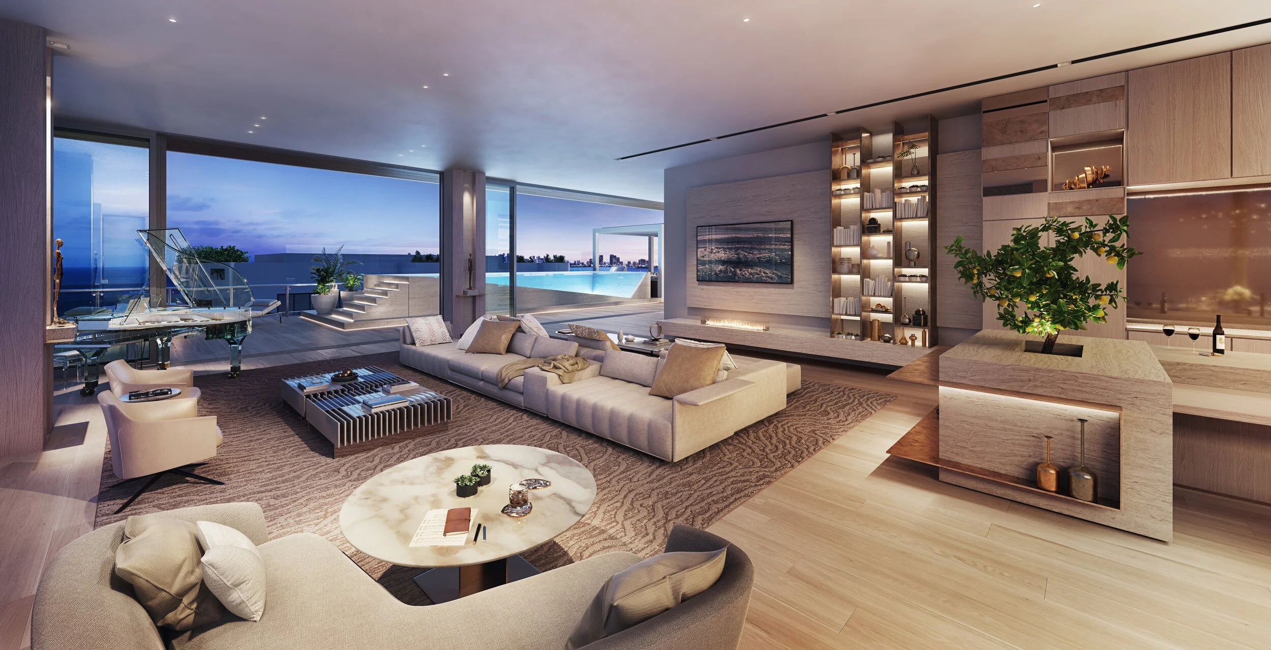 Miami Millionaire's Row $38M Penthouse At 57 Ocean Makes Virtual Debut
