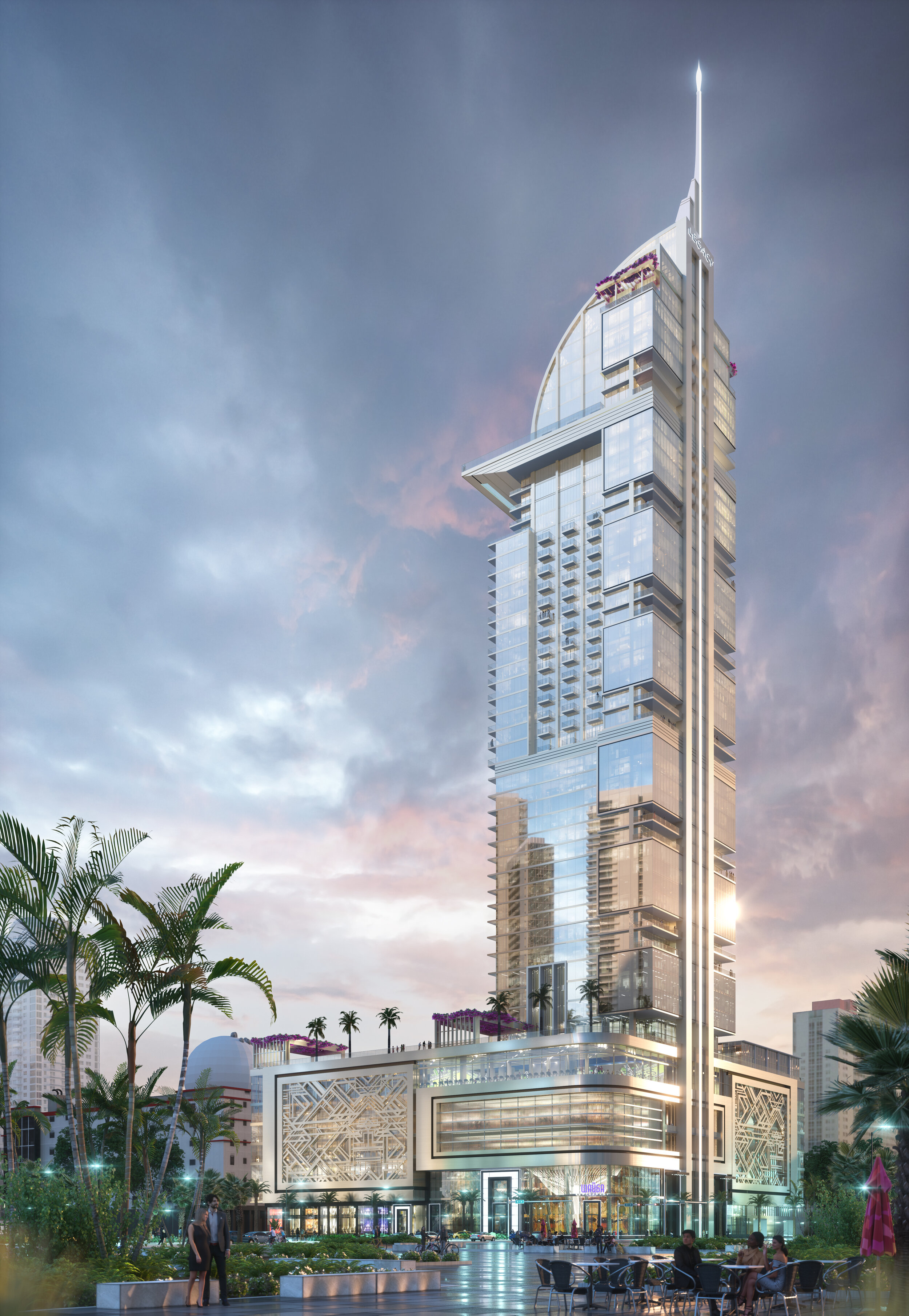 Legacy Hotel and Residences, America's First 'Covid-Conscious' Mixed-Use Tower Breaks Ground In Downtown Miami