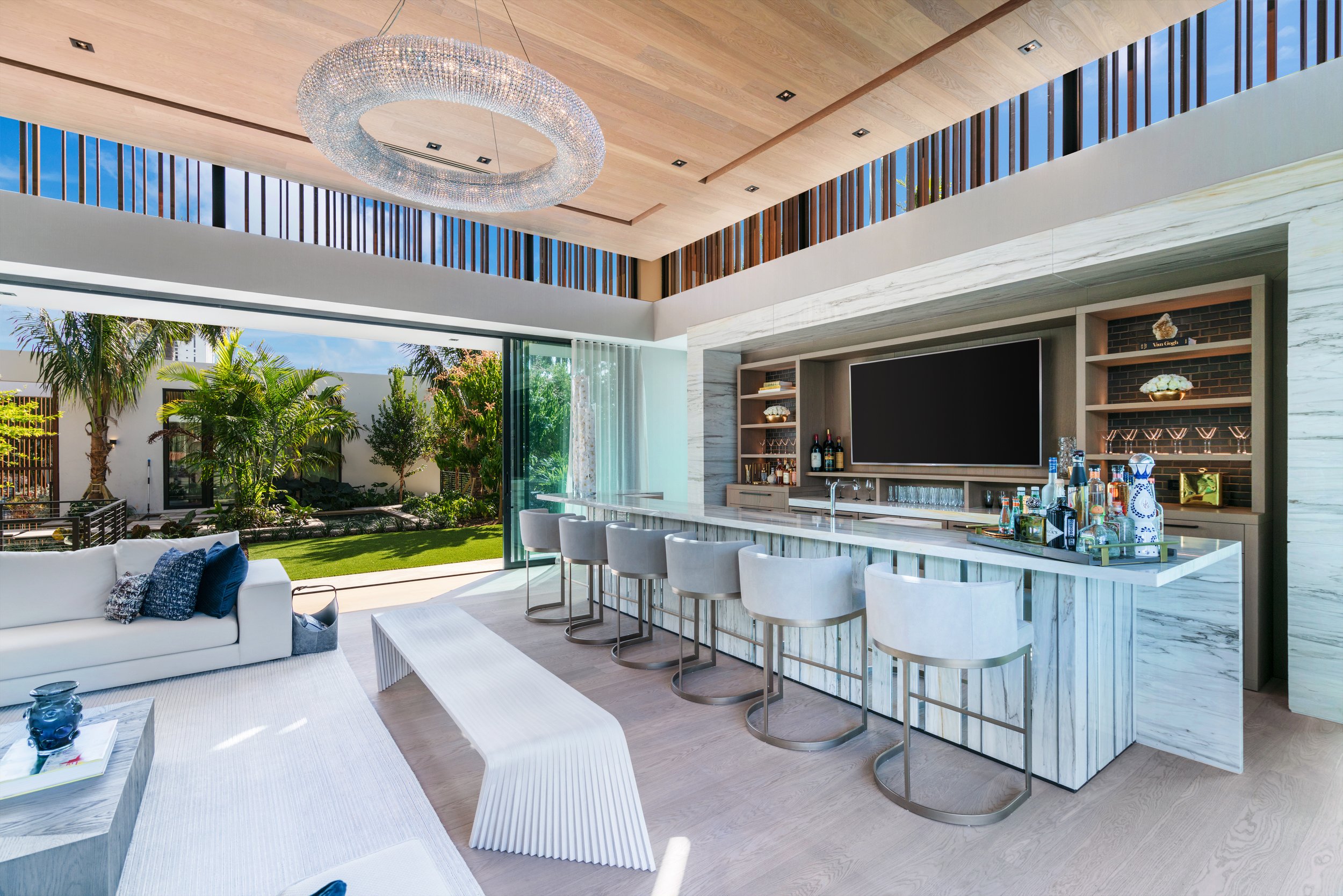 DOMO-Designed Sunset Islands Estate Built By Todd Michael Glaser And Staged by Artefacto Trades For $31.5 Million 3.jpg