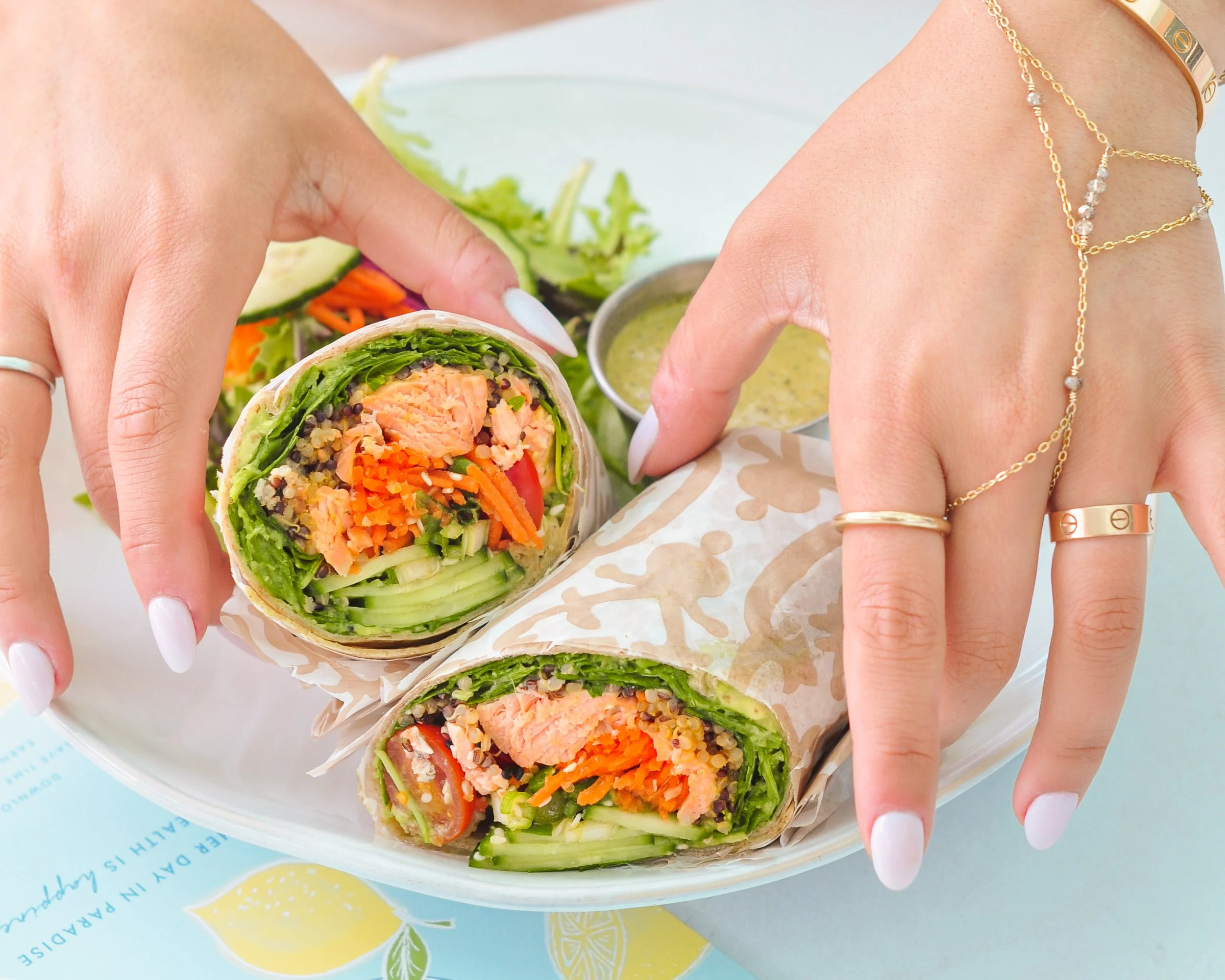 SOBE Salmon Wrap
