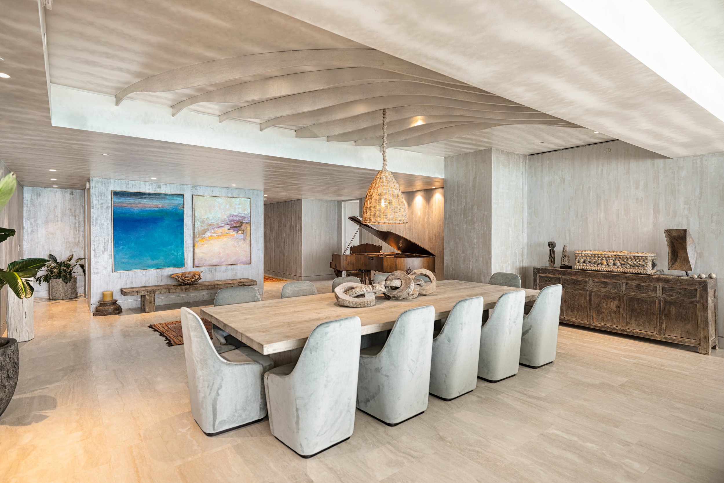 Check Out This Lavish Condo With Custom Wave Ceilings Asking $37 Million At Four Seasons at The Surf Club In Surfside 4.jpg