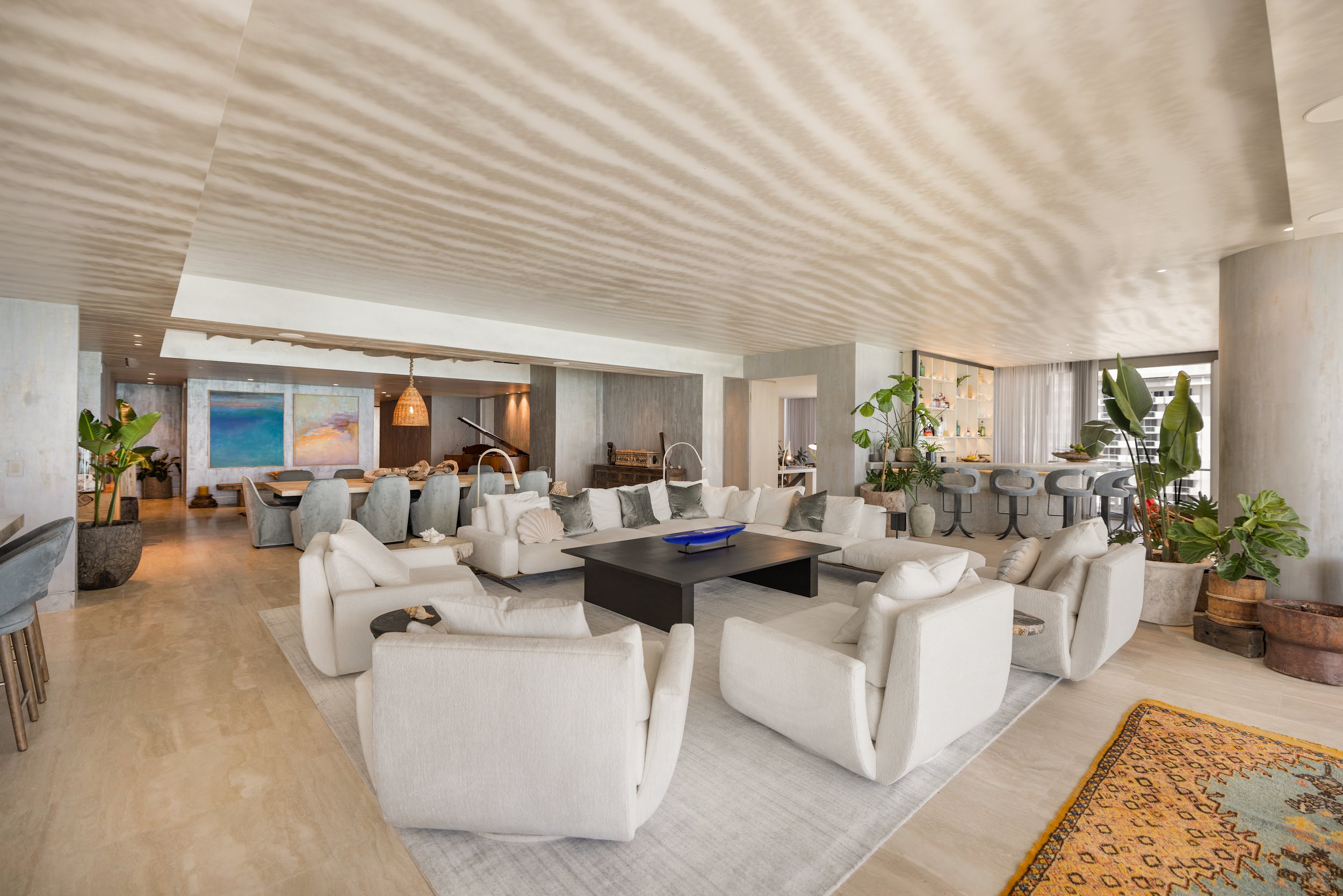 Check Out This Lavish Condo With Custom Wave Ceilings Asking $37 Million At Four Seasons at The Surf Club In Surfside 5.jpg