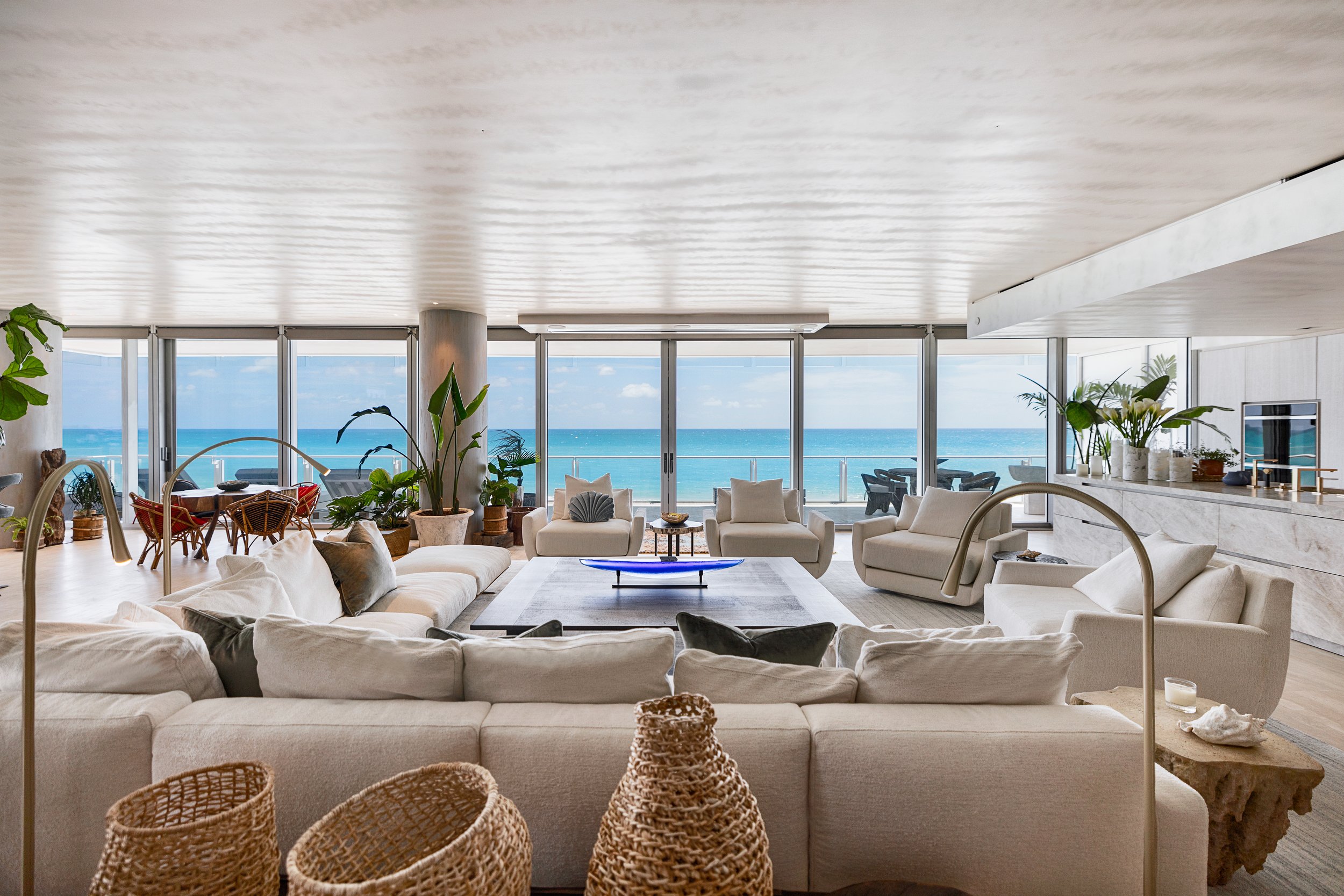 Check Out This Lavish Condo With Custom Wave Ceilings Asking $37 Million At Four Seasons at The Surf Club In Surfside 15.jpg