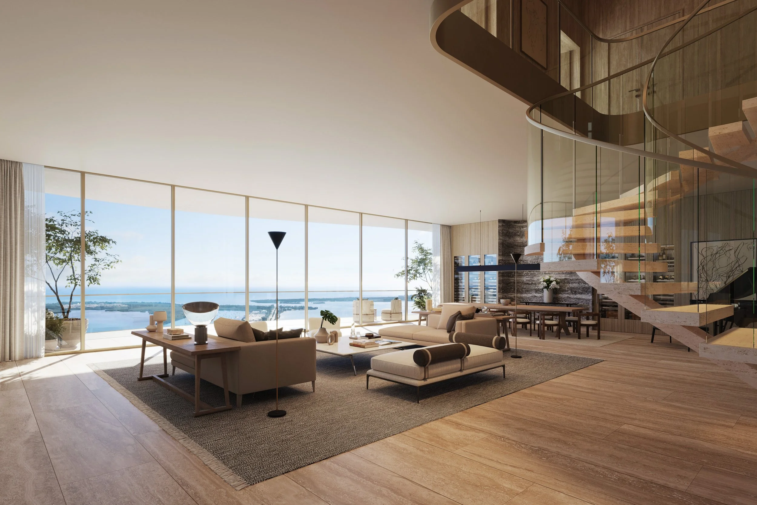Ytech Reveals Antonio Citterio Patricia Viel-Designed 70-Story Partially Solar Powered Condo Tower 'The Residences at 1428 Brickell' 19.jpg