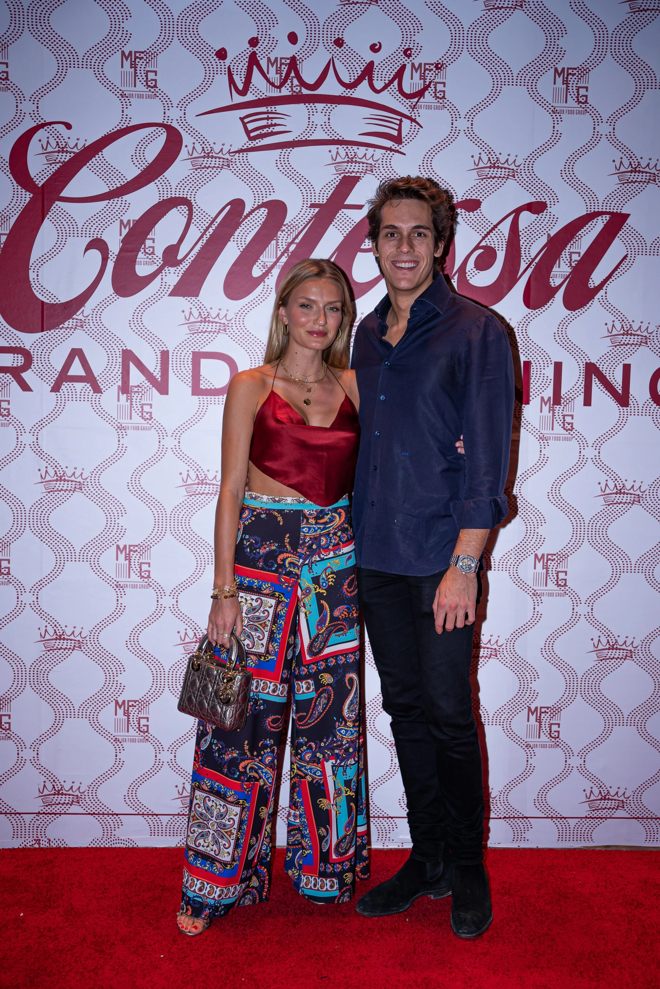 Anna de Ferran and Flynn Busson