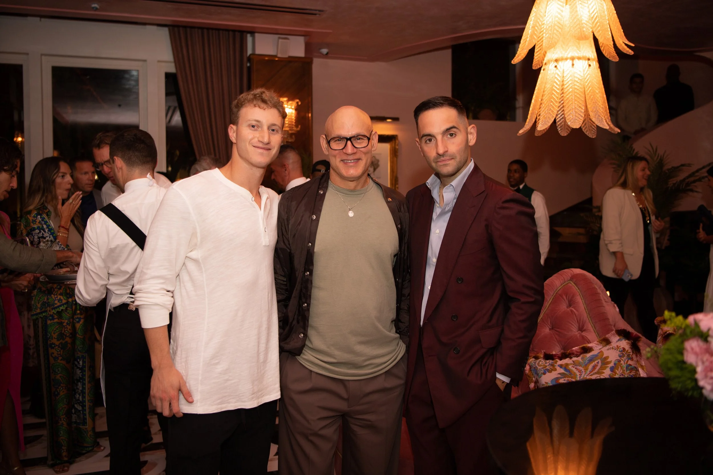 Harrison Soffer, Craig Robins, &amp; Mario Carbone