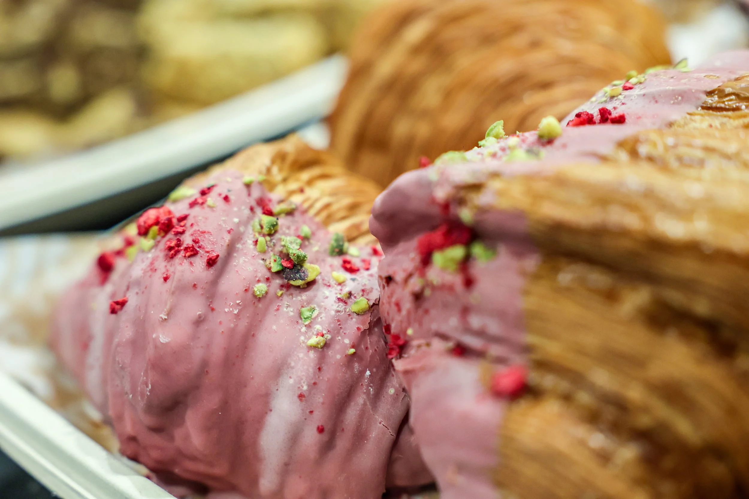 Pura Vida Raspberry Croissants