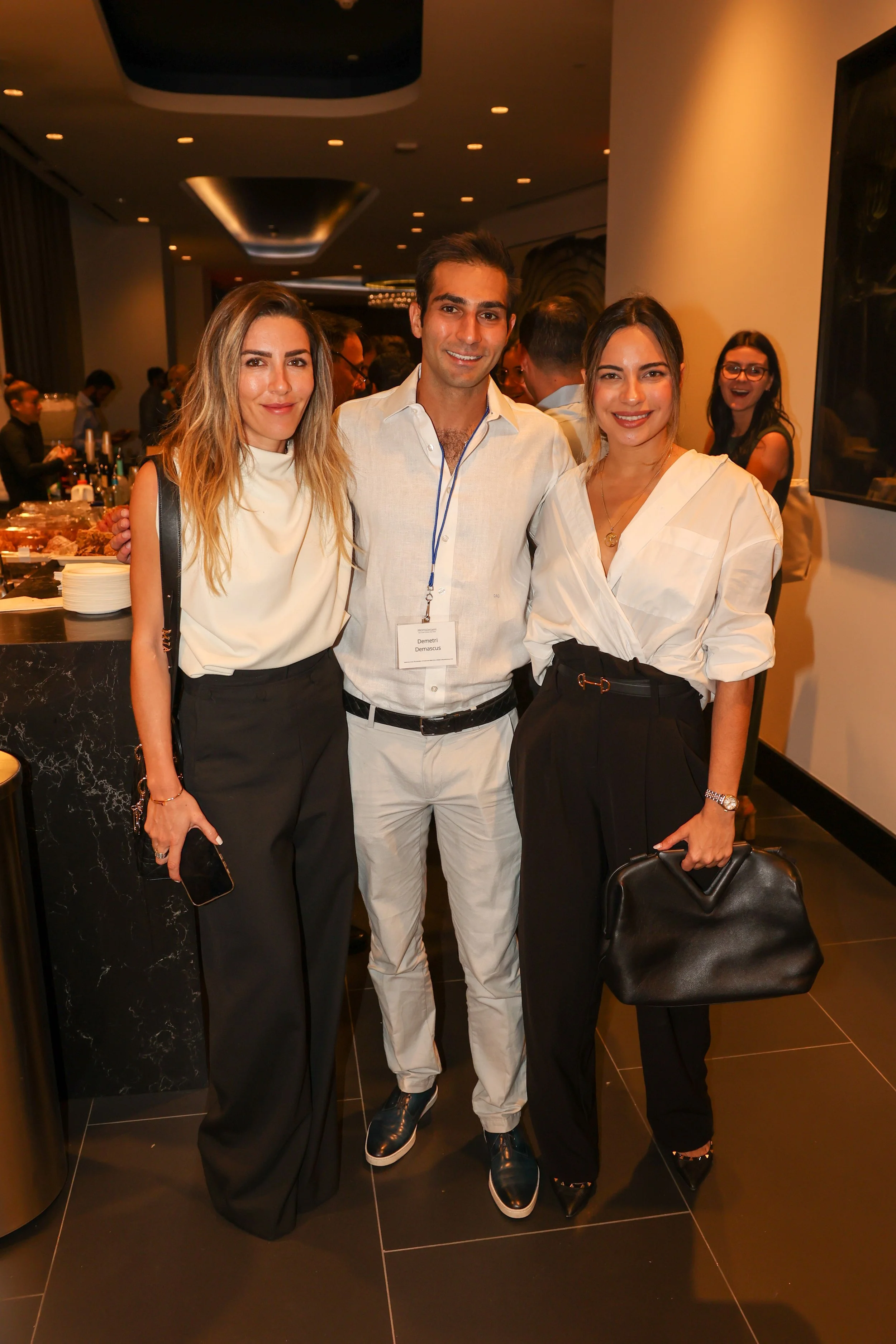 Demetri Demascus and Stephania Stefanelli