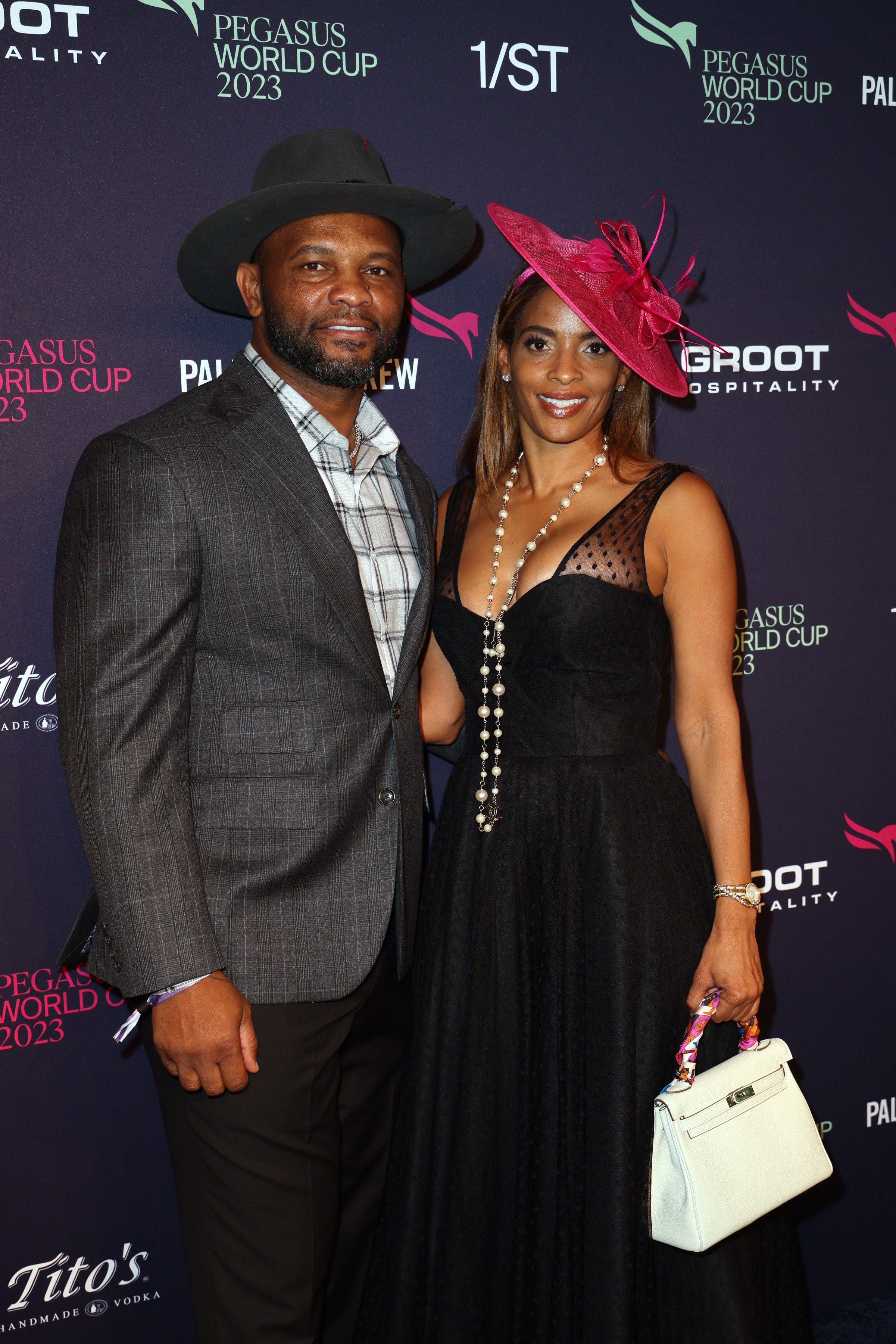 Fred Taylor and Andrea Taylor