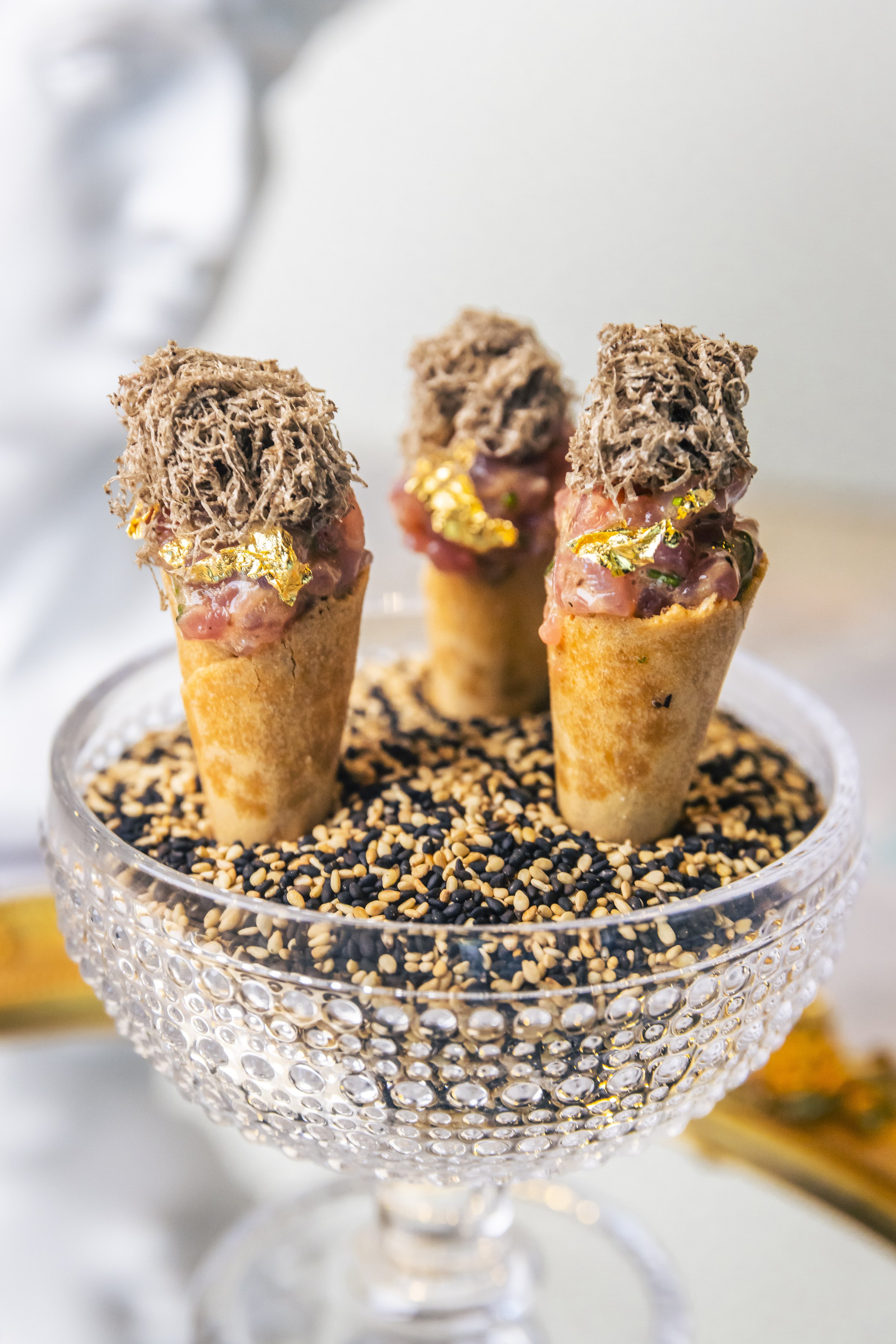 Bluefin Tuna Truffle Cones
